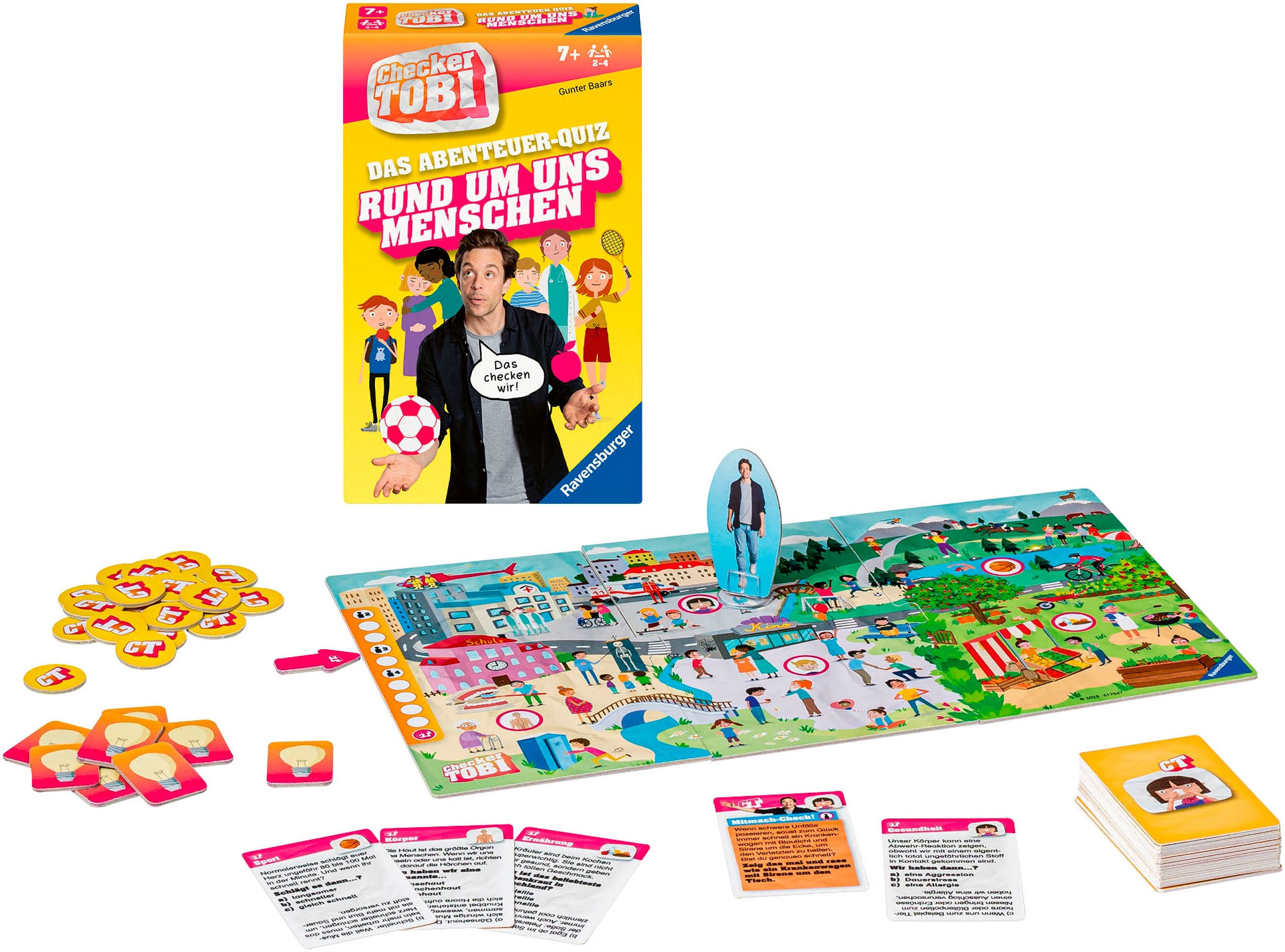 Ravensburger Spiel »Checker Tobi: Rund um uns Menschen«, Made in Europe