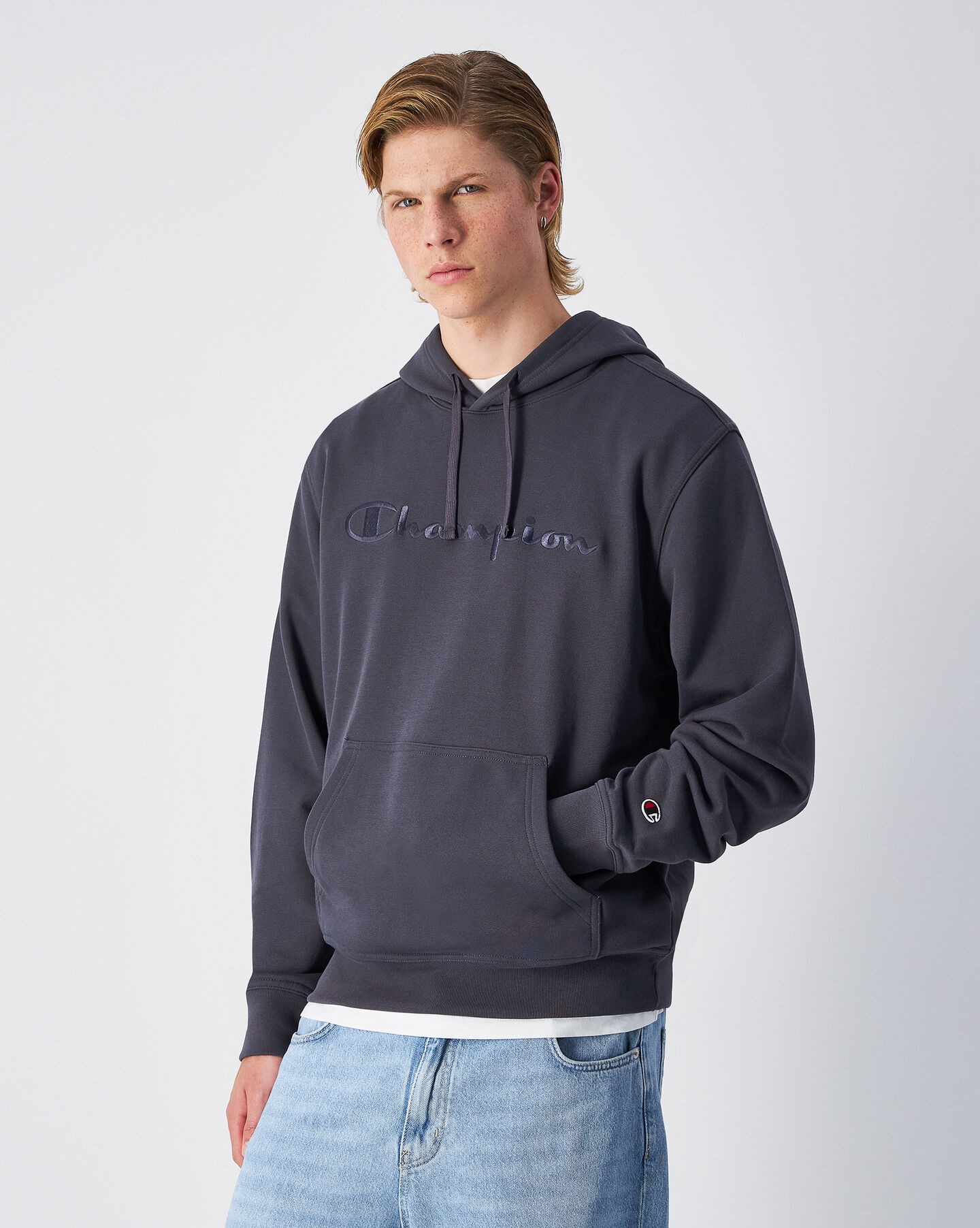 Champion Kapuzensweatshirt "ICONS TONAL Terry Hoodie with Big Logo" 1 Stk. günstig online kaufen