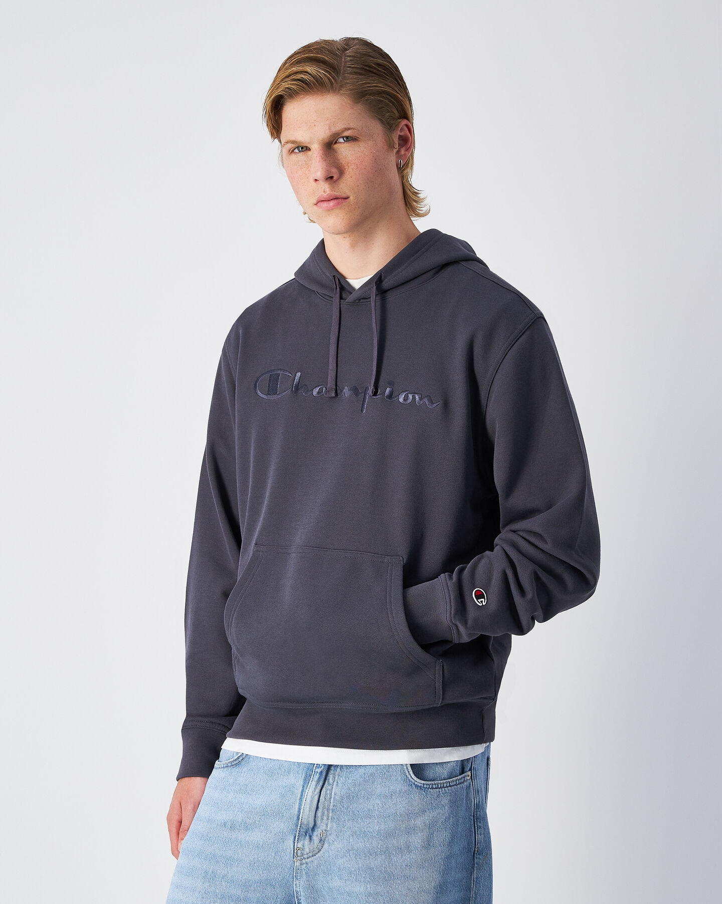 Champion Kapuzensweatshirt "ICONS TONAL Terry Hoodie with Big Logo", für sp günstig online kaufen