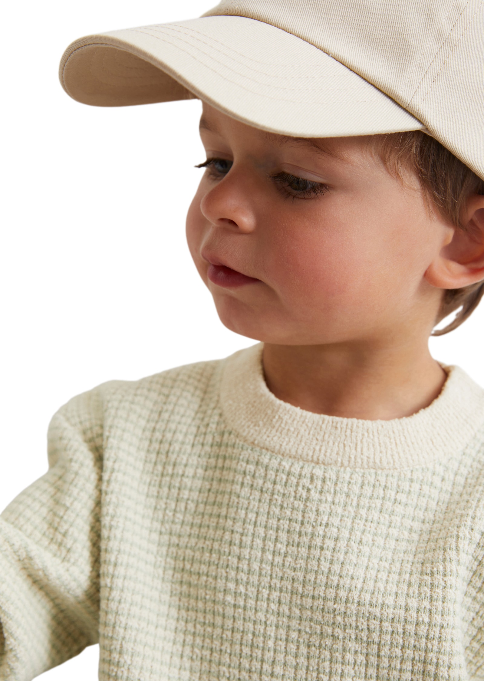 Marc O'Polo Strickpullover »mit Waffelstruktur«