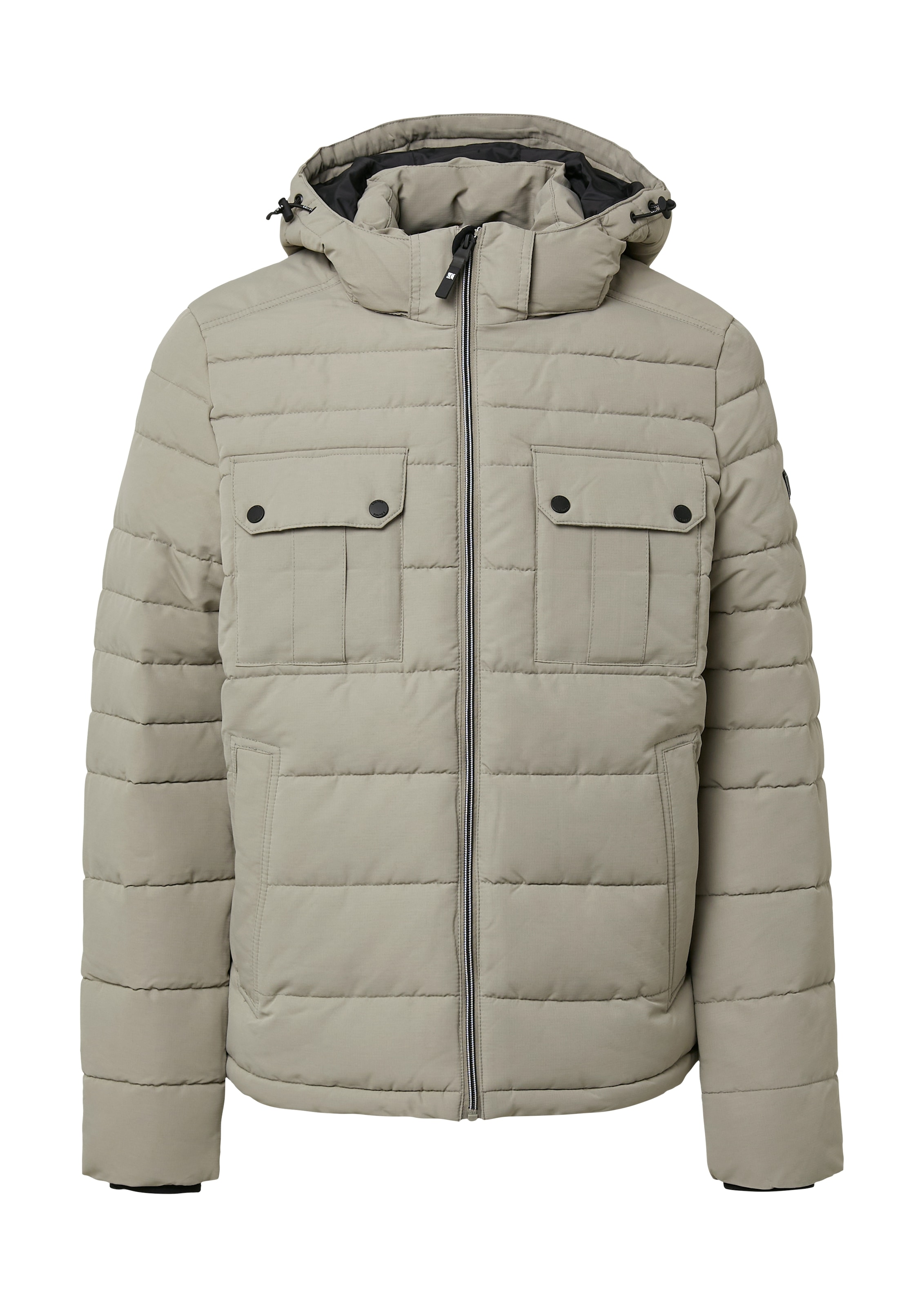 s.Oliver Steppjacke, mit Kapuze, mit Kapuze und Kordelzug günstig online kaufen
