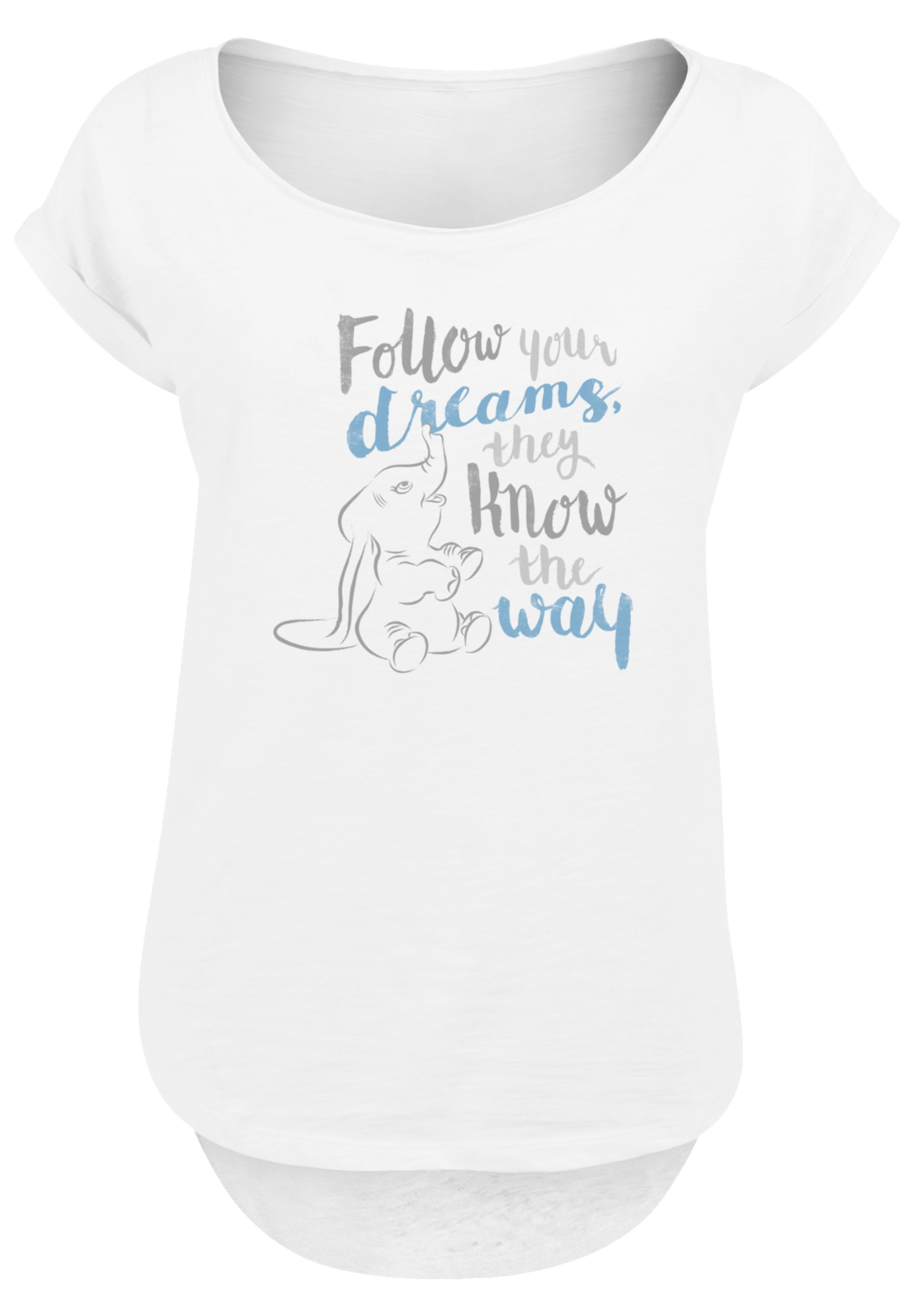Qualität T-Shirt BAUR Premium F4NT4STIC Dumbo | kaufen Your »Disney Follow für Dreams«,