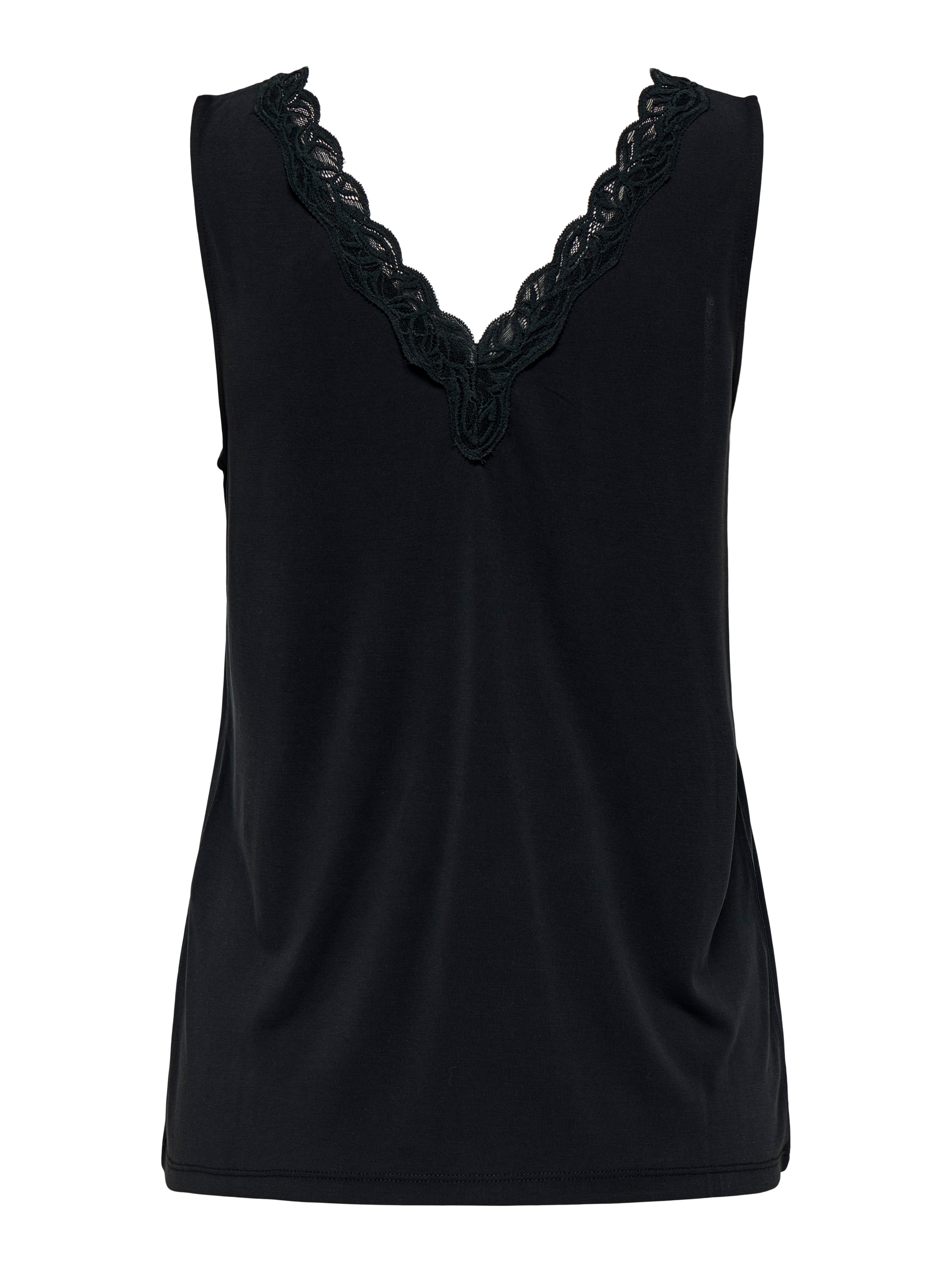 ONLY Spitzentop "ONLFREE LIFE S/L V-NECK LACE MIX TOP JRS" günstig online kaufen