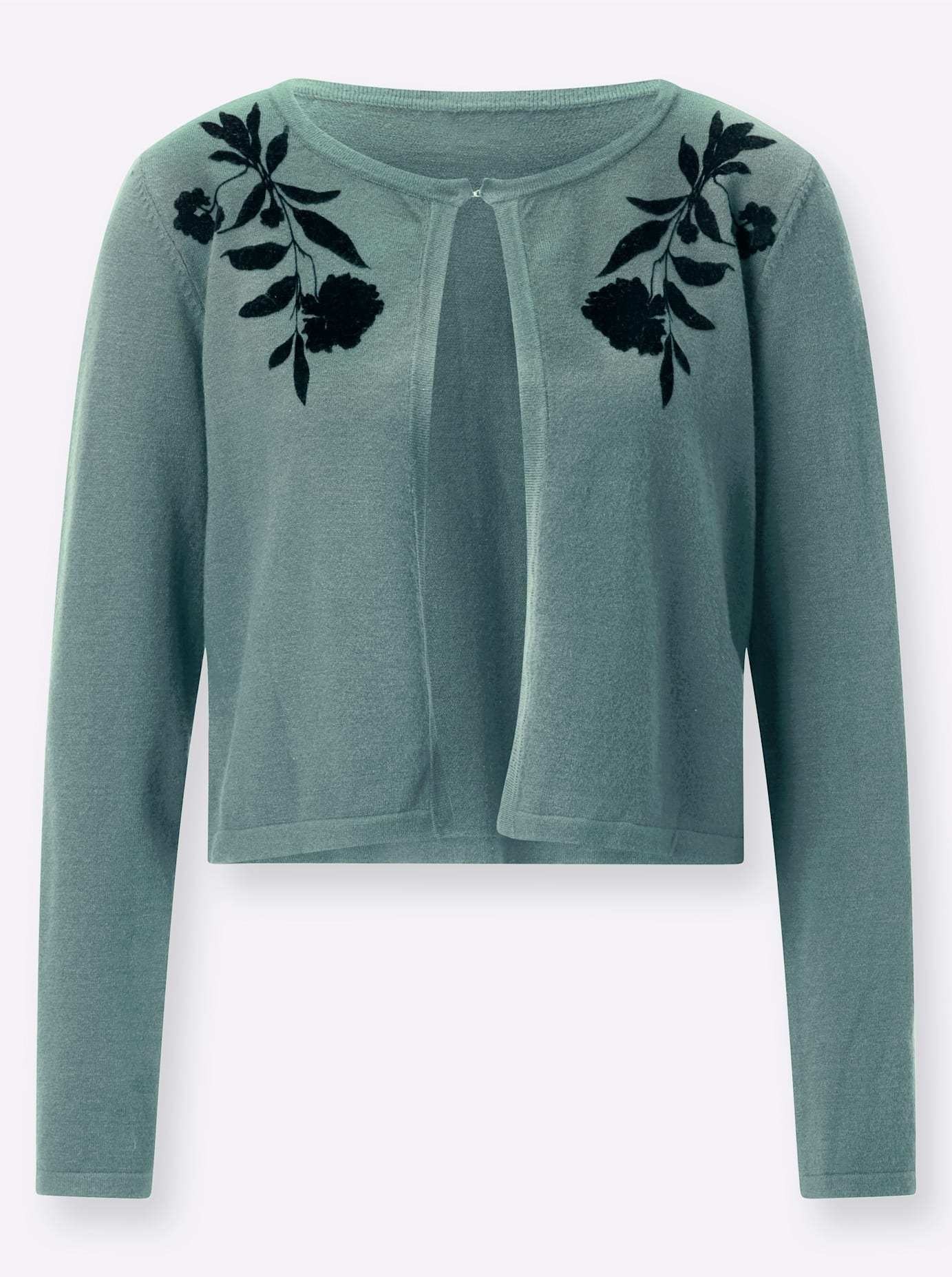 Unbranded Bolero Cardigan Green 40 3