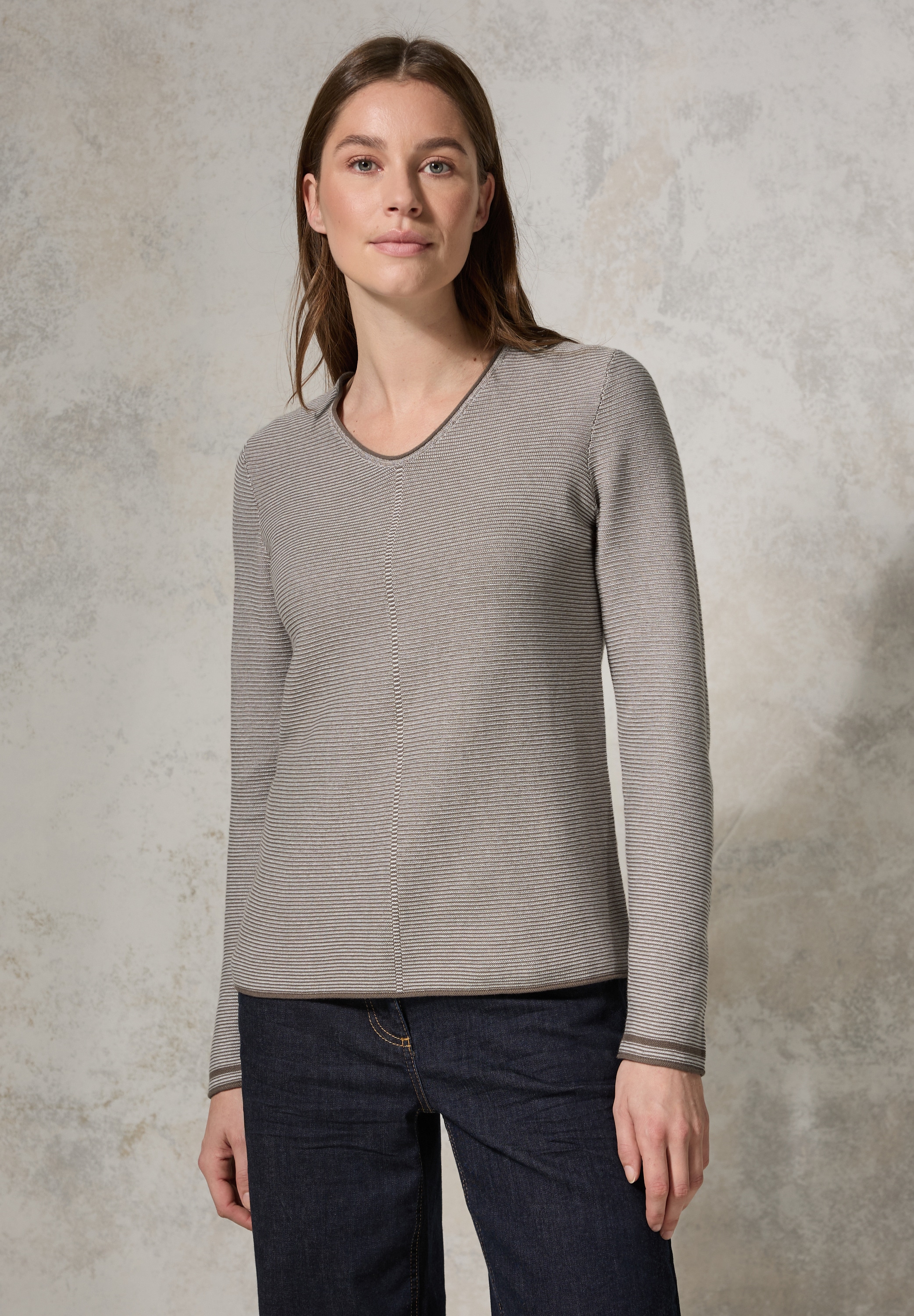 Cecil Strickpullover, Feinstrick