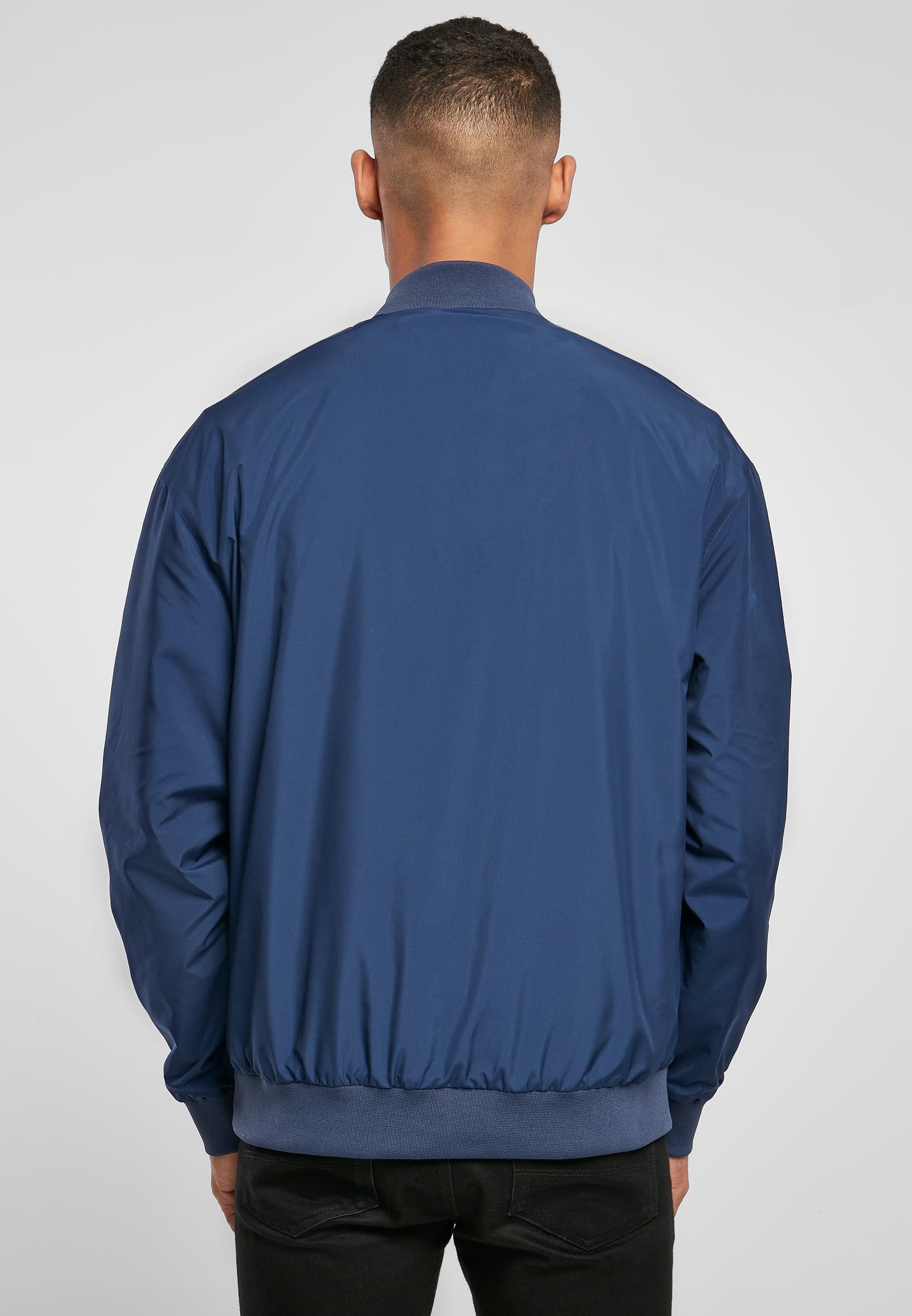 URBAN CLASSICS Bomberjacke »Urban Classics Herren Pullover Bomber Jacket«, (1 St.), ohne Kapuze