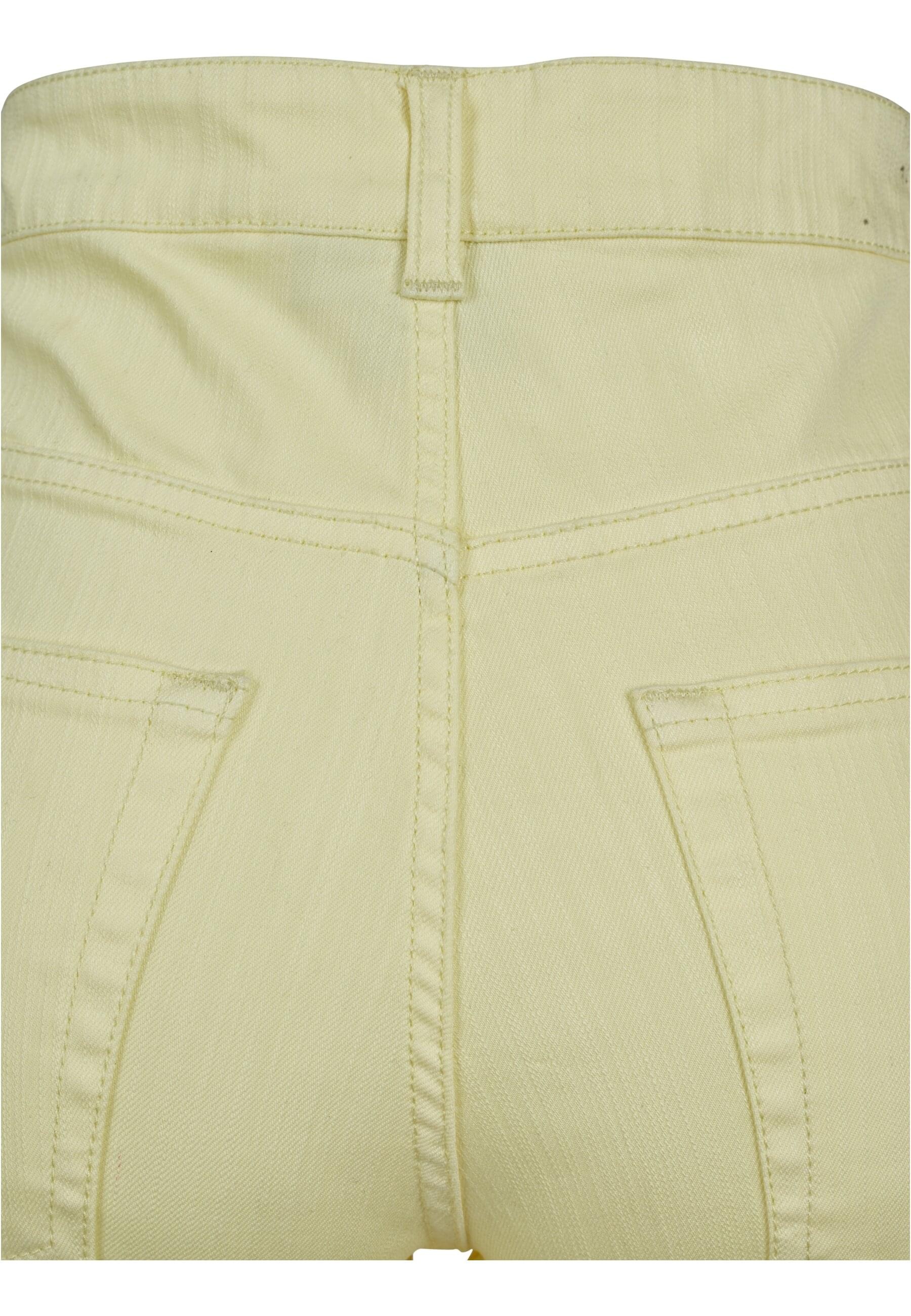 URBAN CLASSICS Stoffhose »Urban Classics Damen Ladies Highwaist Stretch Twill Shorts«, (1 tlg.)