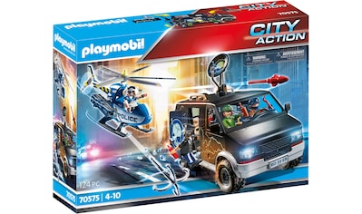 Playmobil® Konstruktions-Spielset »Polizei-Helikopter: Verfolgung des Fluchtfahrzeugs... kaufen