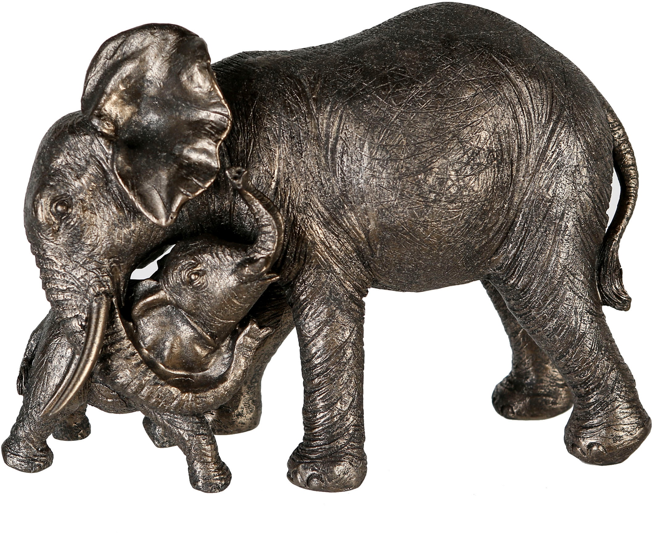 GILDE Tierfigur "Elefant mit Jungem "Zambezi""