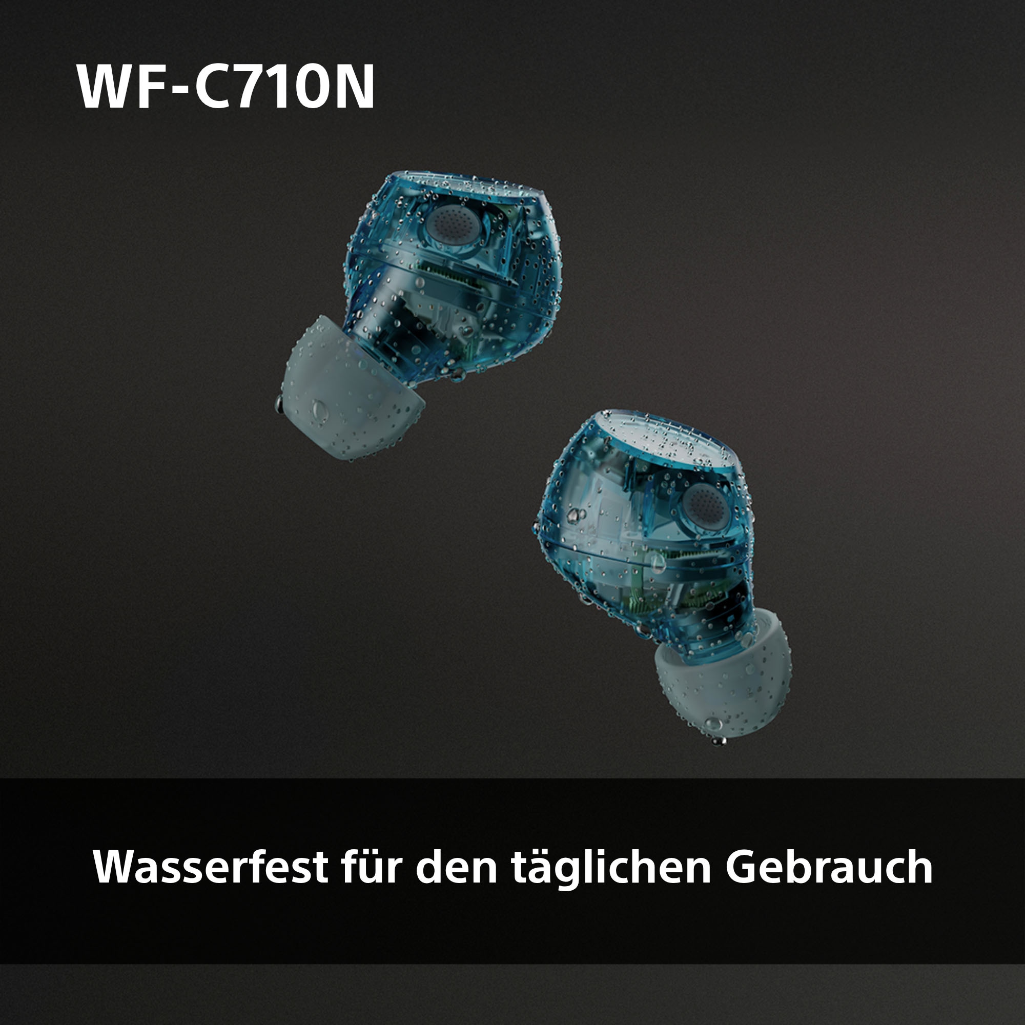 Sony In-Ear-Kopfhörer »WF-C710N«, Bluetooth-A2DP Bluetooth-AVRCP Bluetooth (Audio Video Remote Control Profile)-HFP-HSP, Active Noise Cancelling (ANC)-Freisprechfunktion-Multi-Point-Verbindung-Rauschunterdrückung-Sprachsteuerung