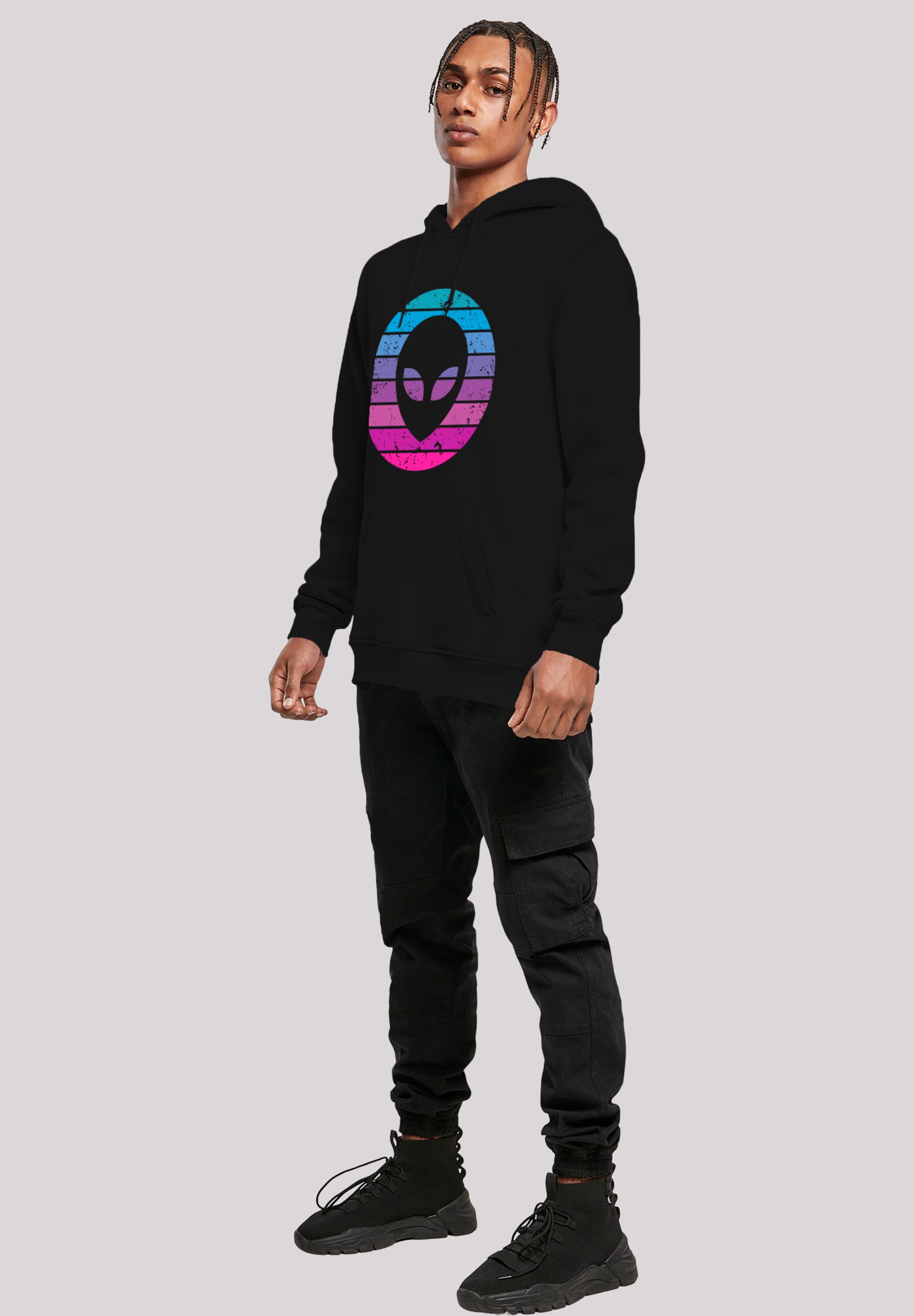 F4NT4STIC Kapuzenpullover »Alien Kopf«, Premium Qualität