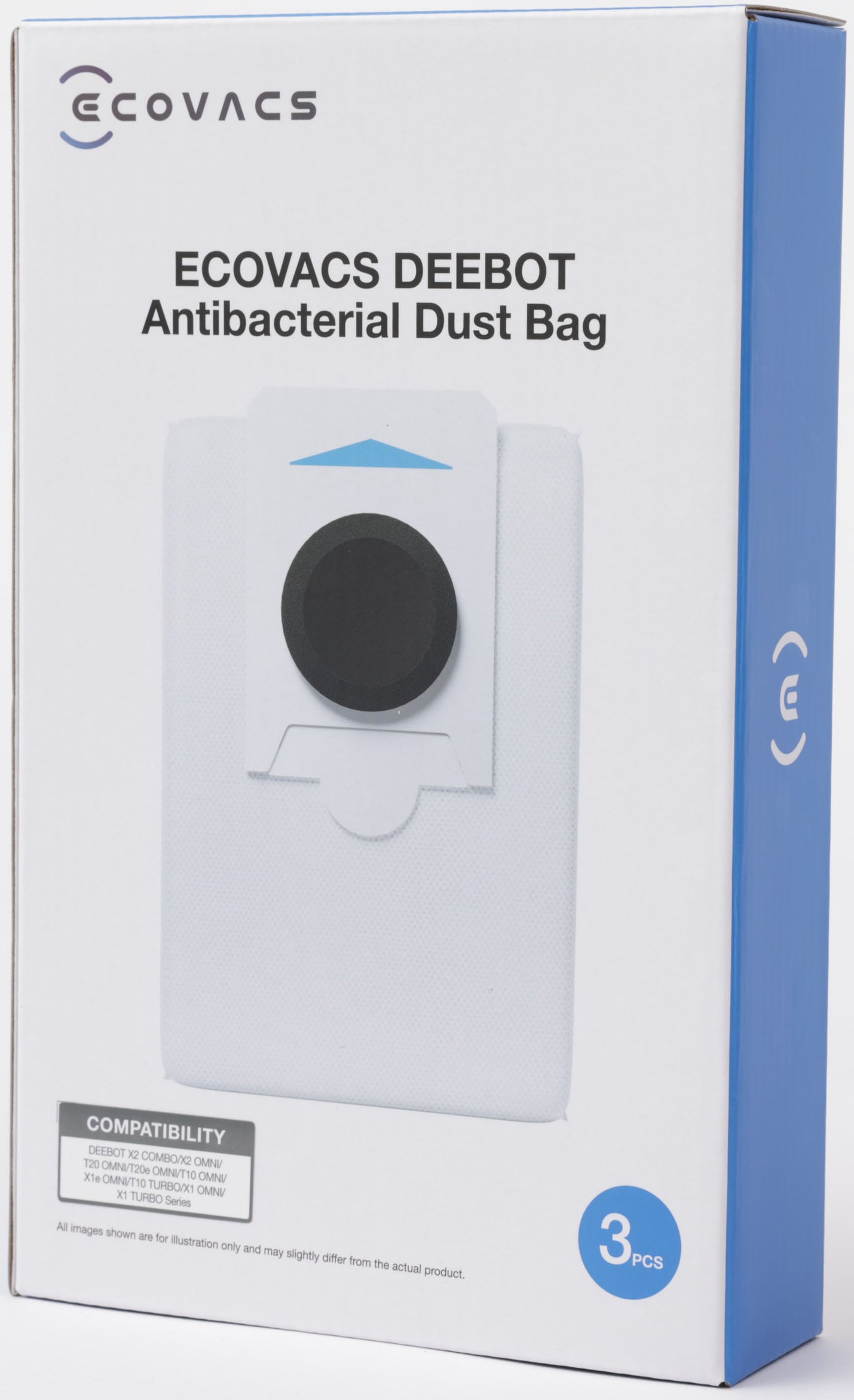 ECOVACS Staubsaugerbeutel »DDB030028«, (Packung, 3 St.), antibakteriell