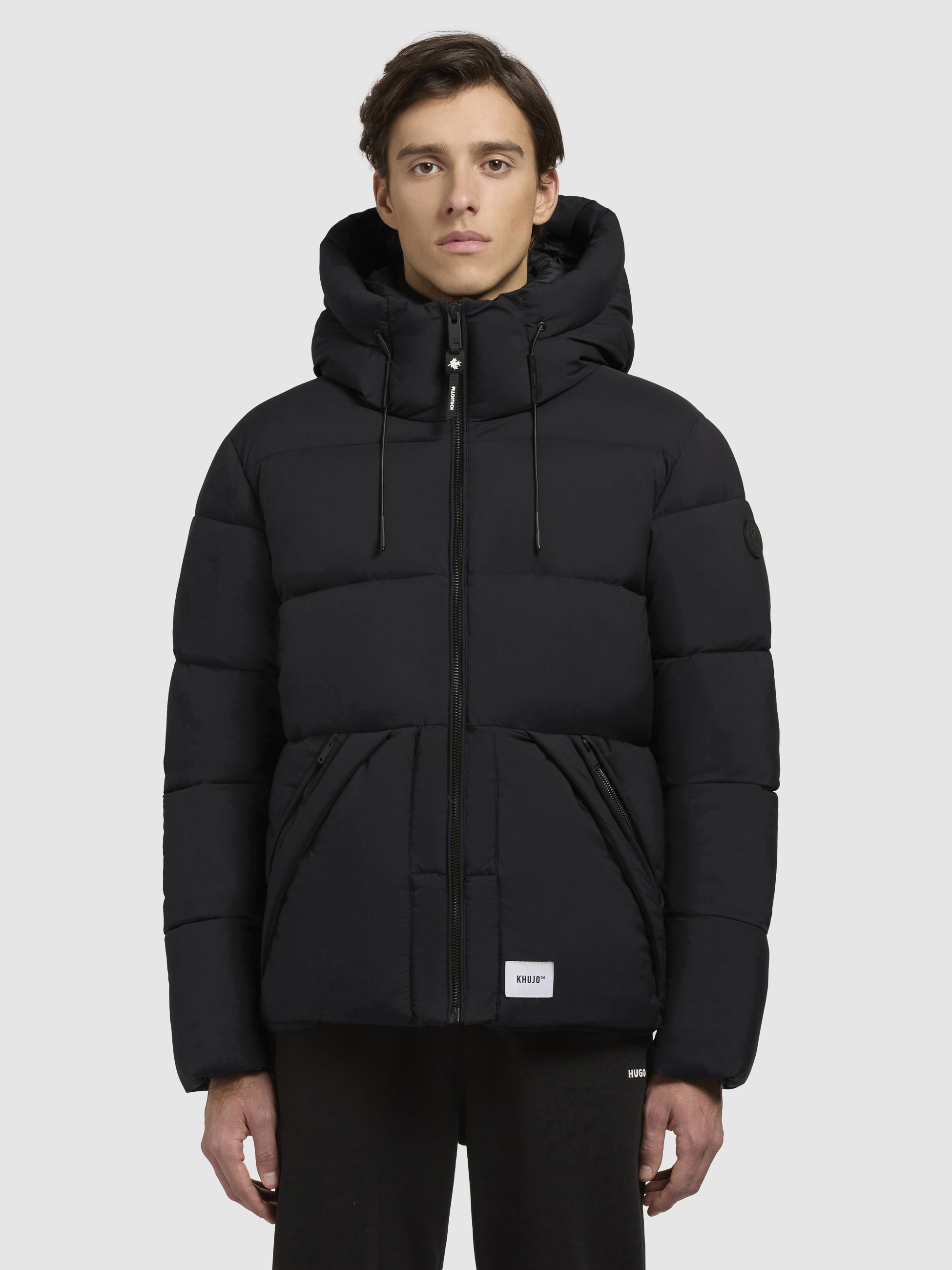 khujo Steppjacke »BELA MATT«, mit Kapuze