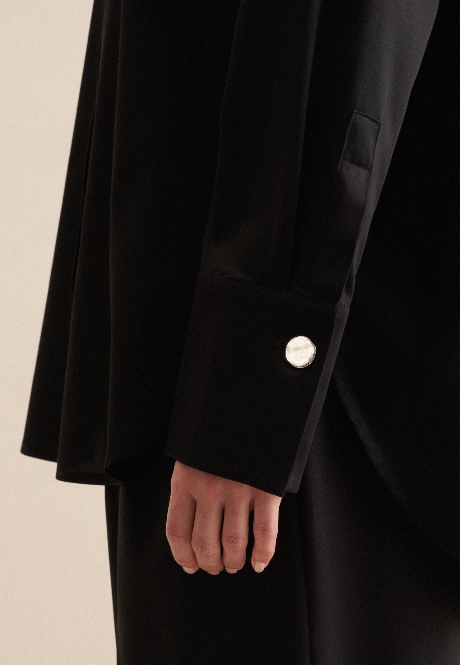 seidensticker Hemdbluse »Schwarze Rose«, Langarm Kragen Uni