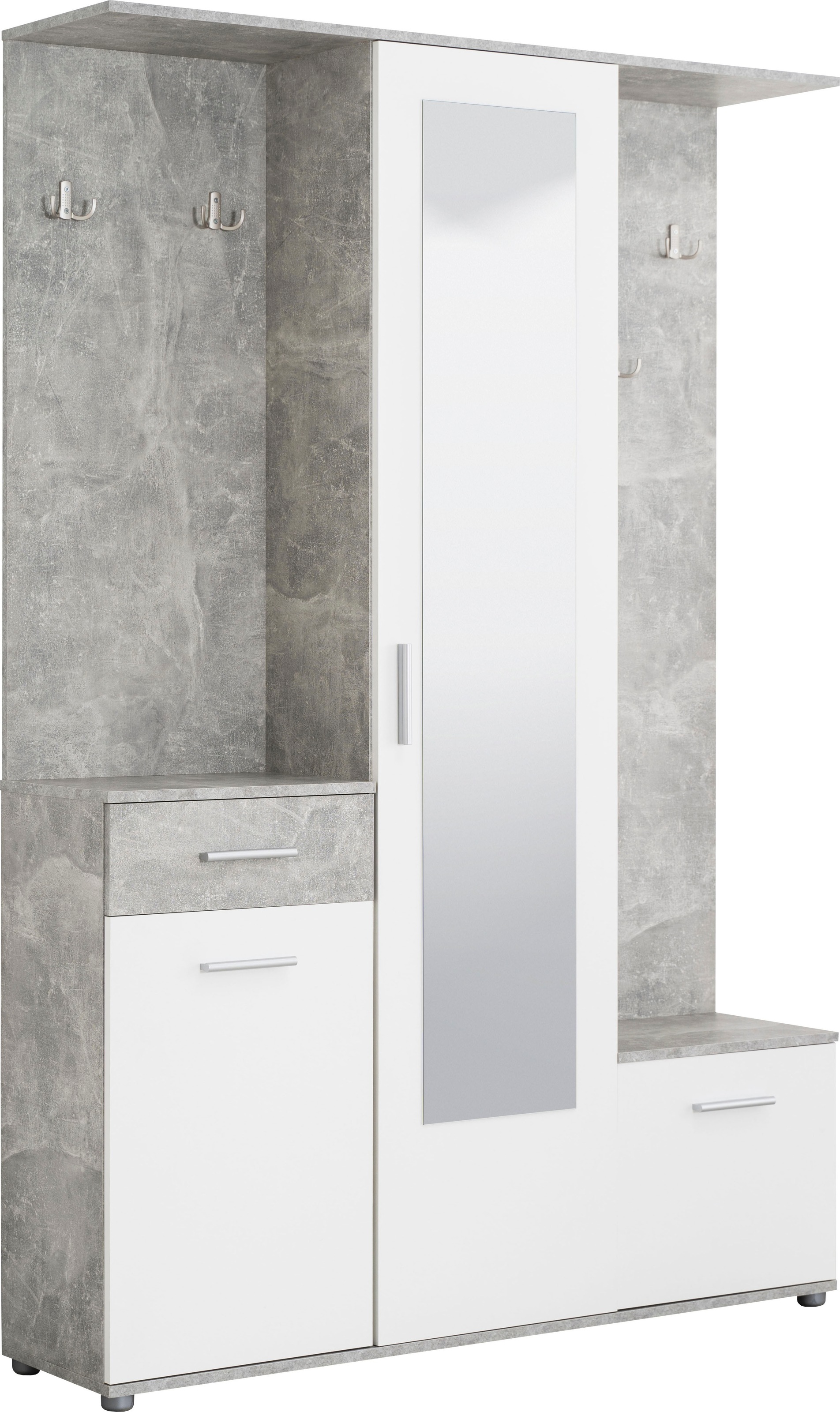 INOSIGN Kompaktgarderobe "Martin Flurgarderobe, Dielenschrank, Flurmöbel, B günstig online kaufen