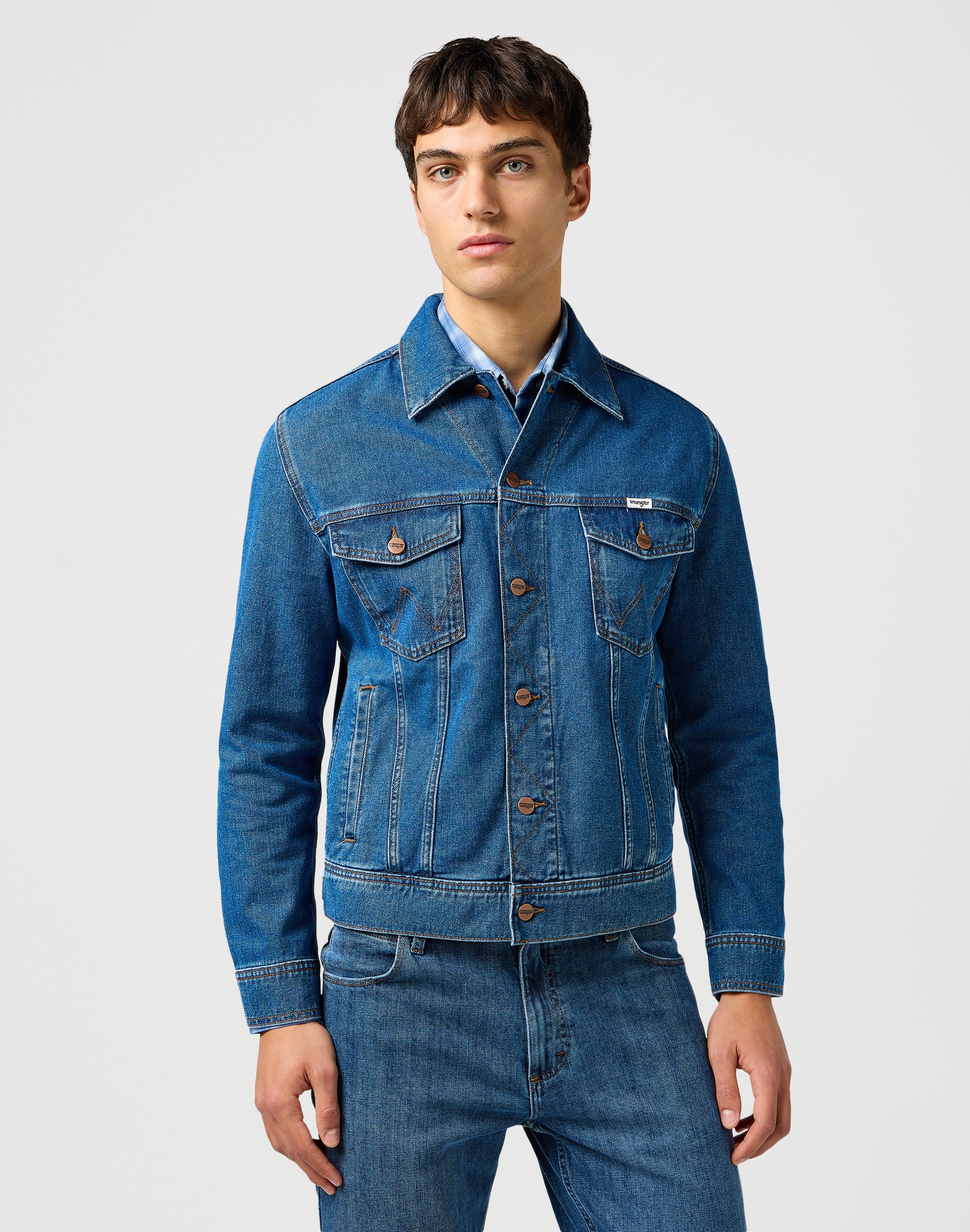 Wrangler Jeansjacke "WESTERN DENIM JACKET" günstig online kaufen