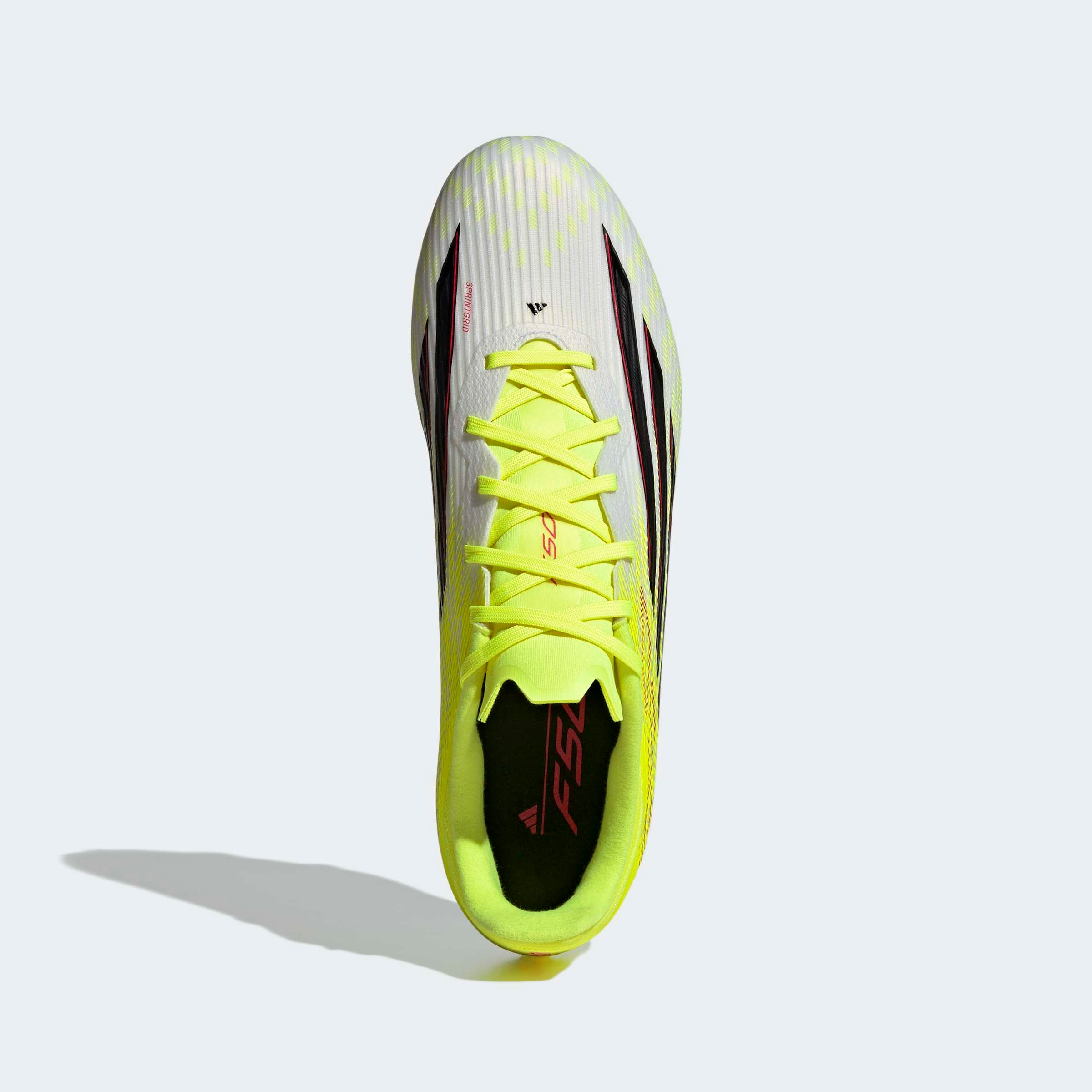 Adidas Chaussures de football pour hommes F50 League FG7MG à crampons jaune   44 3