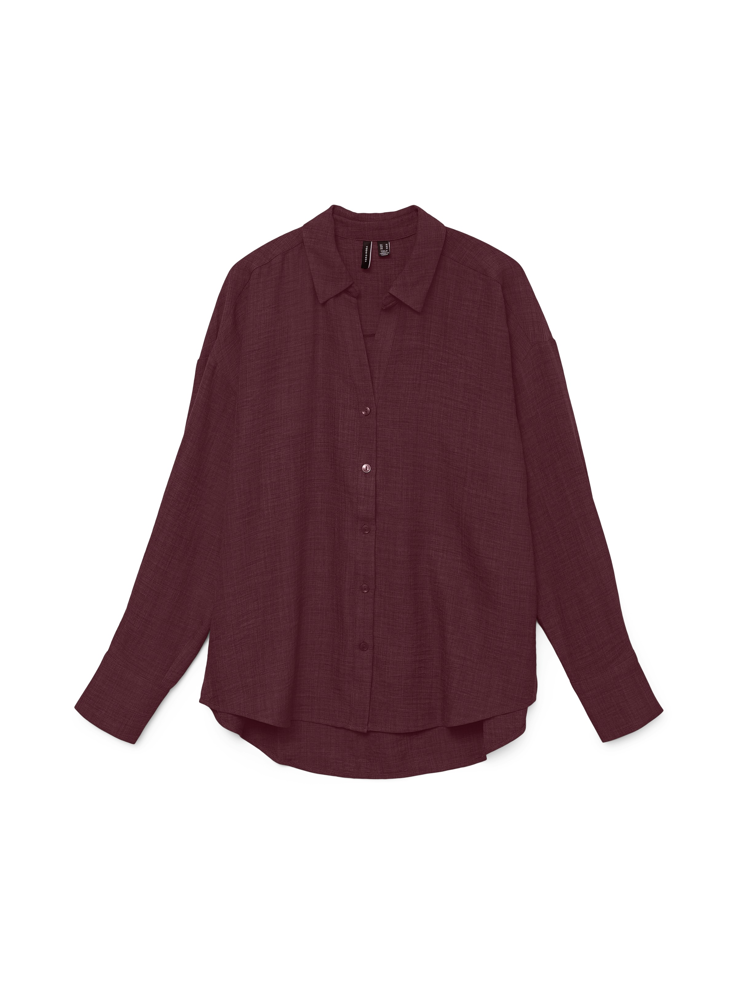 Vero Moda Langarmbluse »VMMELANEY QUEENY LS SHIRT WVN NOOS«