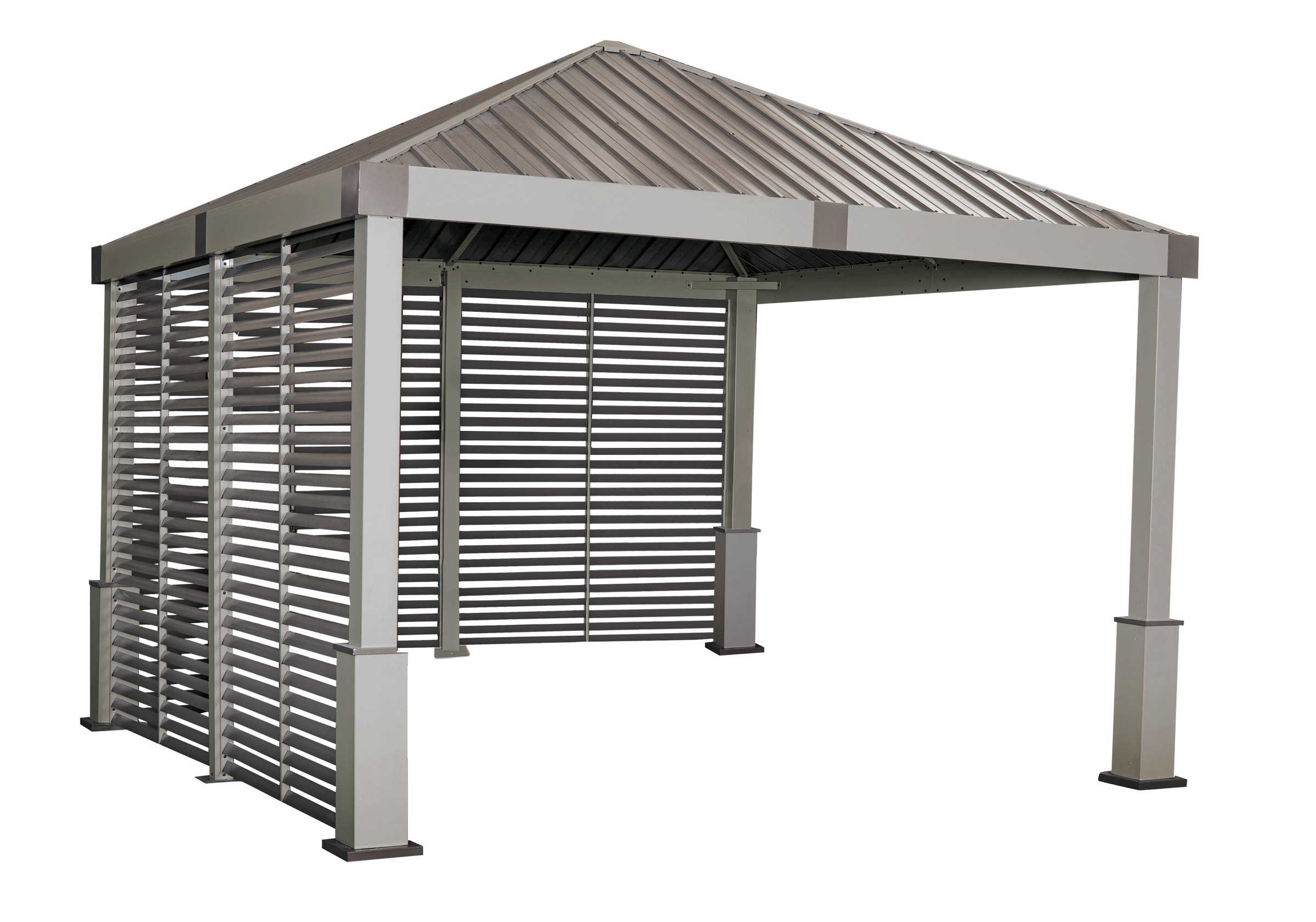 Sojag Pavillon "Nanda", (Set), BxTxH: 368x368x313 cm, inkl. Westmann Heizst günstig online kaufen