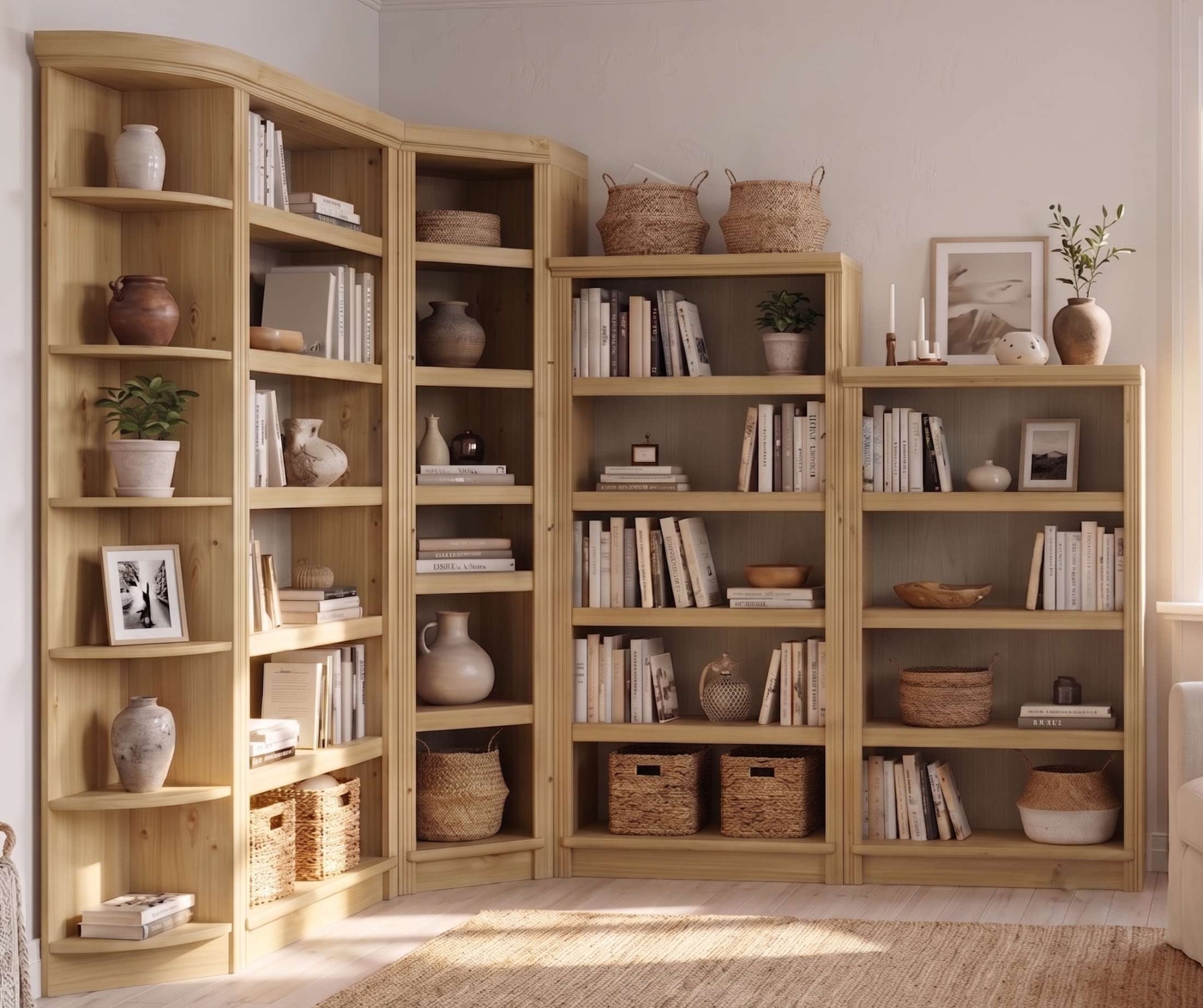 OTTO home Bücherregal »Soeren« aus massiver Kiefer, Tiefe 29 cm, FSC®-zertifiziert