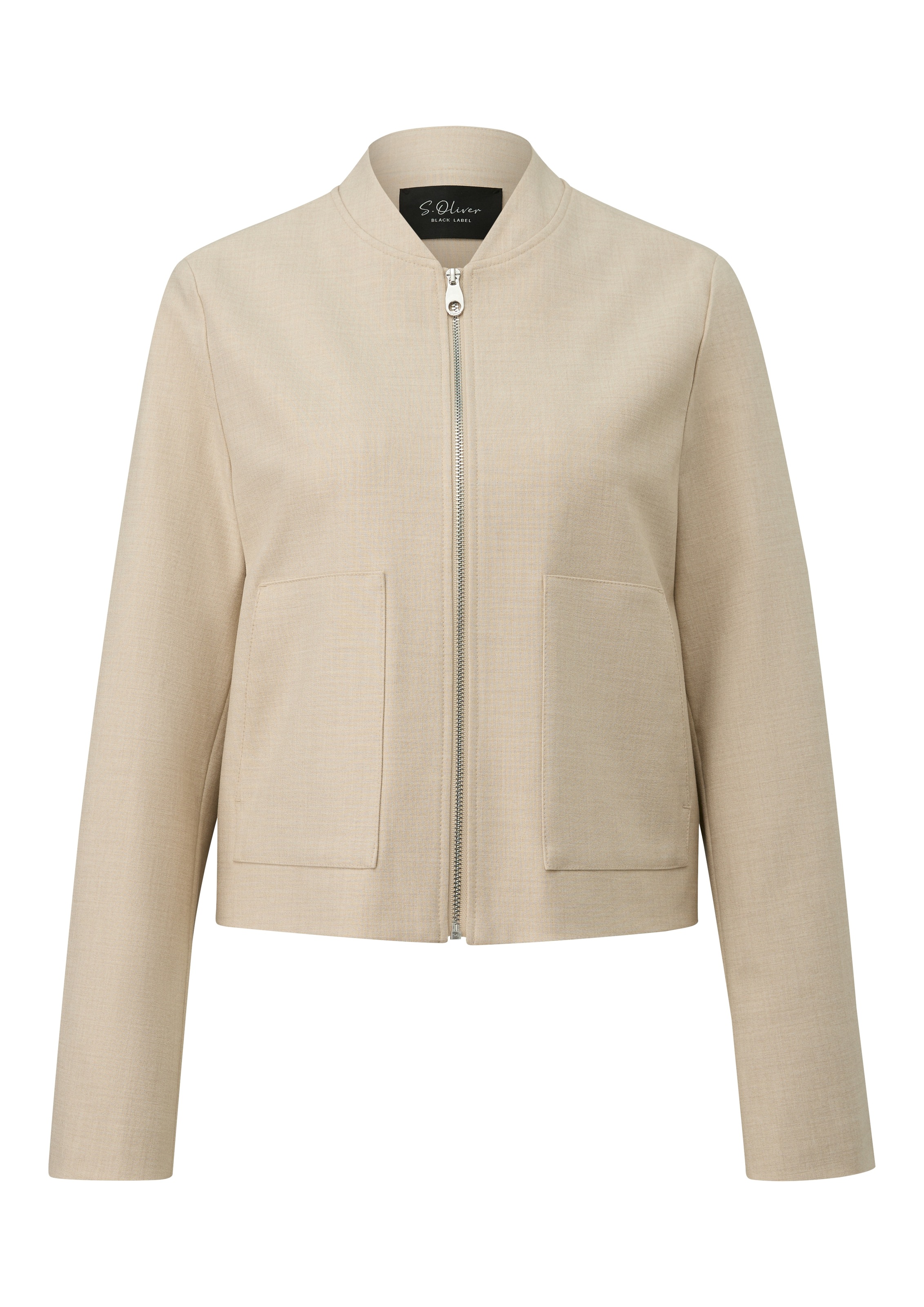 s.Oliver BLACK LABEL Kurzjacke mit Taschen