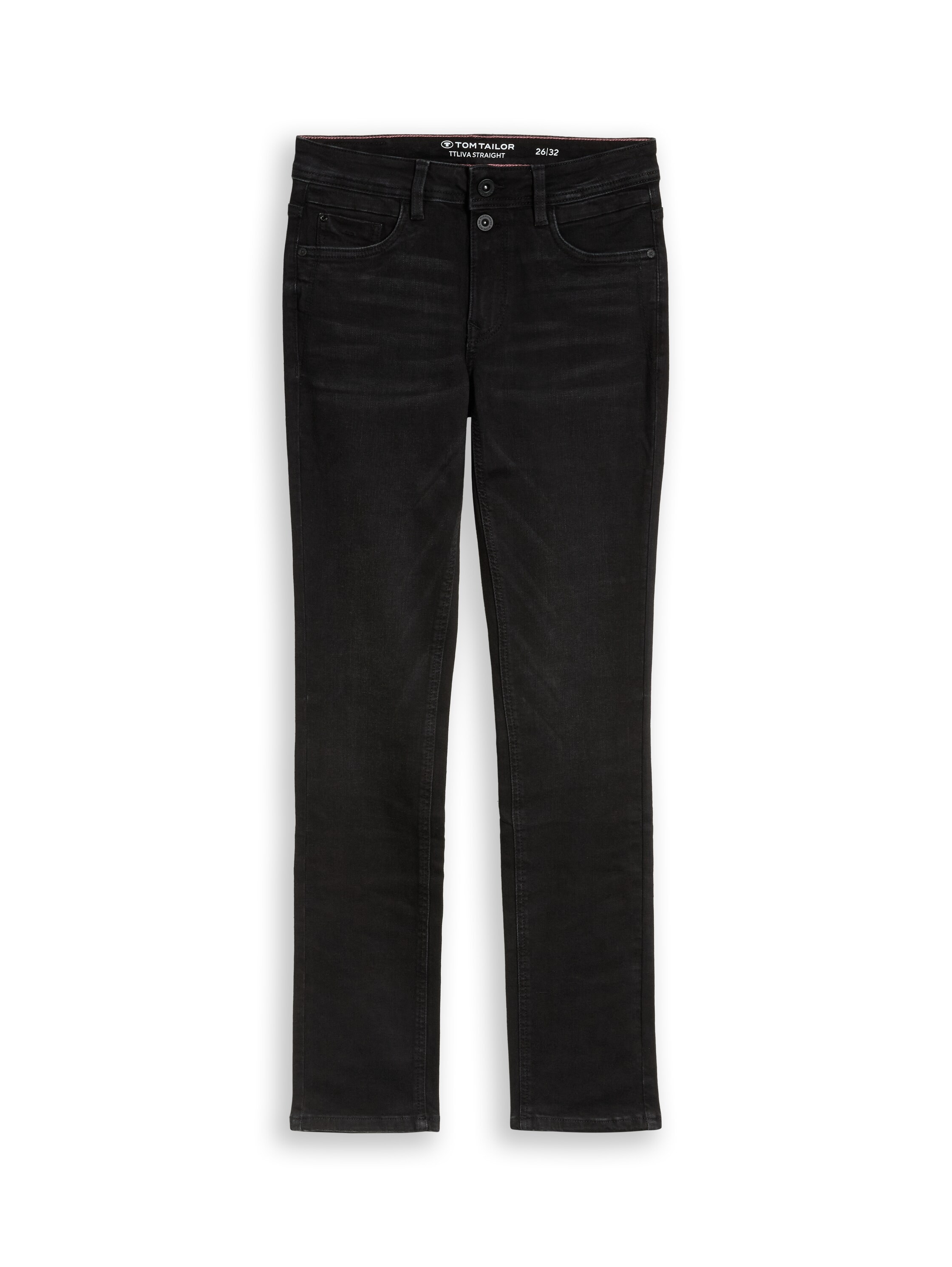 TOM TAILOR Straight-Jeans »LIVA Straight« mit Stretch