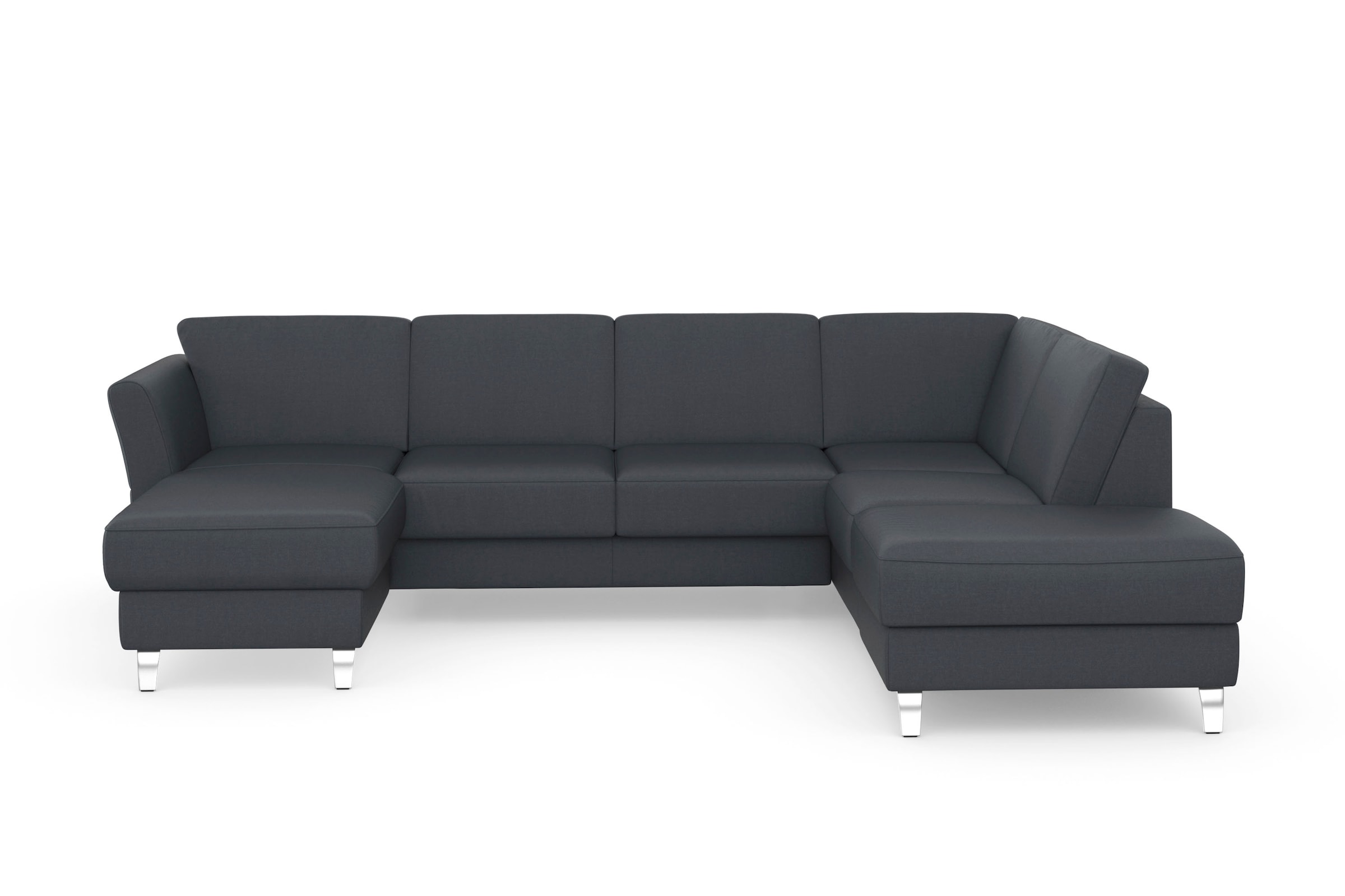 sit&more Wohnlandschaft "Visby U-Form" Wahlweise mit Bettfunktion und Staur günstig online kaufen