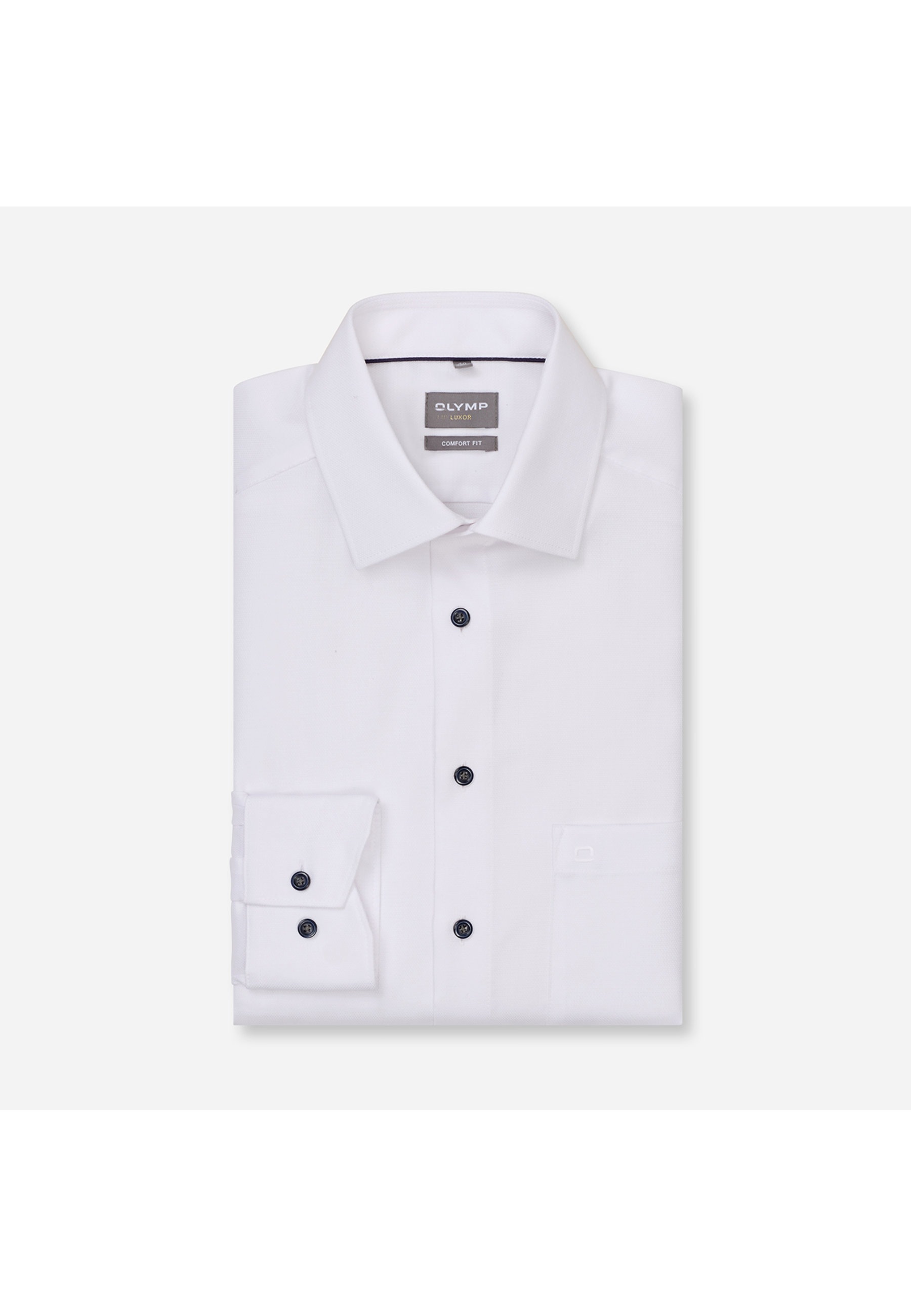 OLYMP Luxor Men's Business Shirt White 48 8