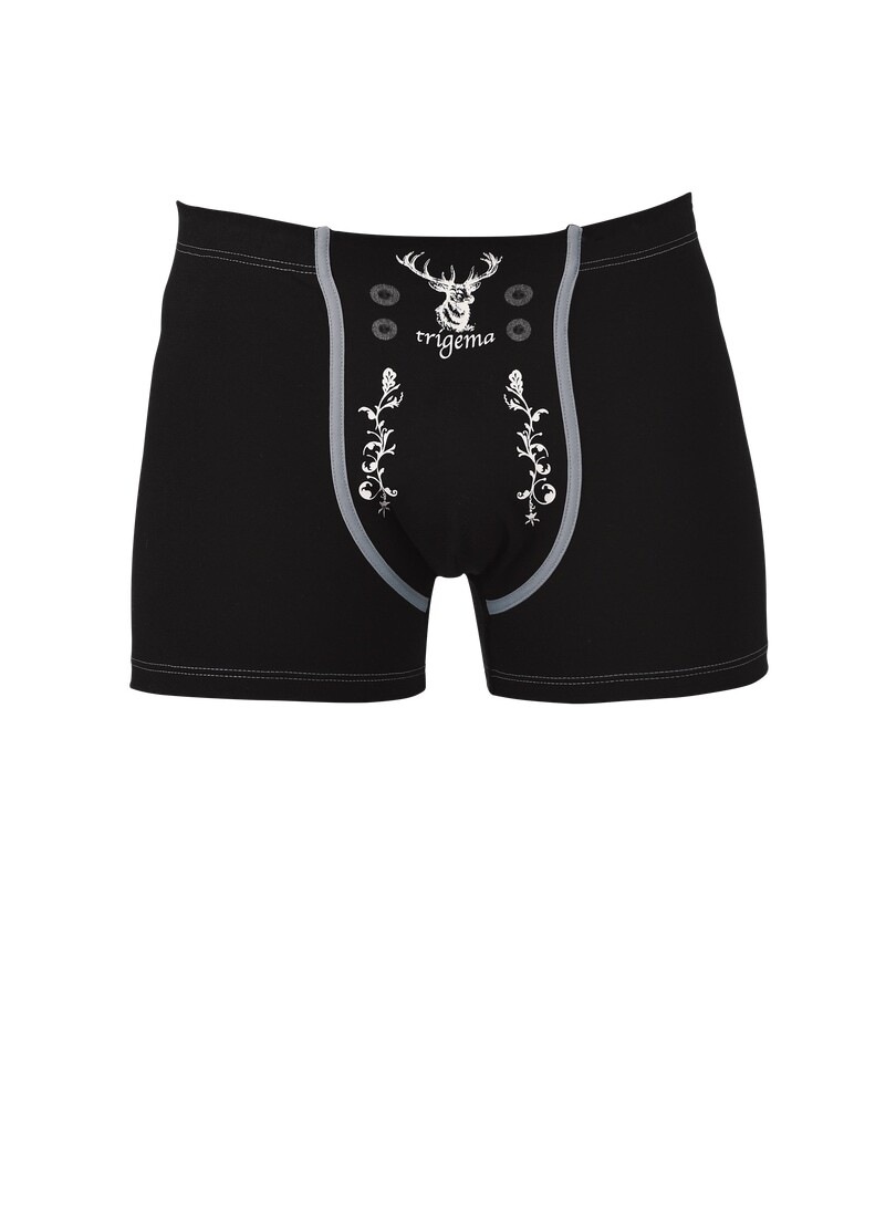 Trigema Boxer "TRIGEMA Pants mit Hirsch", (1 St.) günstig online kaufen