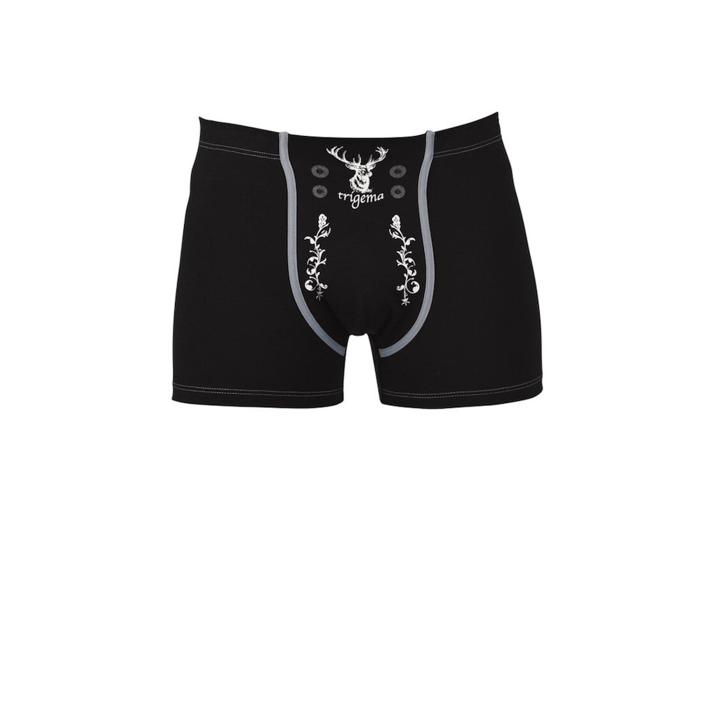 Trigema Boxer »TRIGEMA Pants mit Hirsch«, (1 St.)