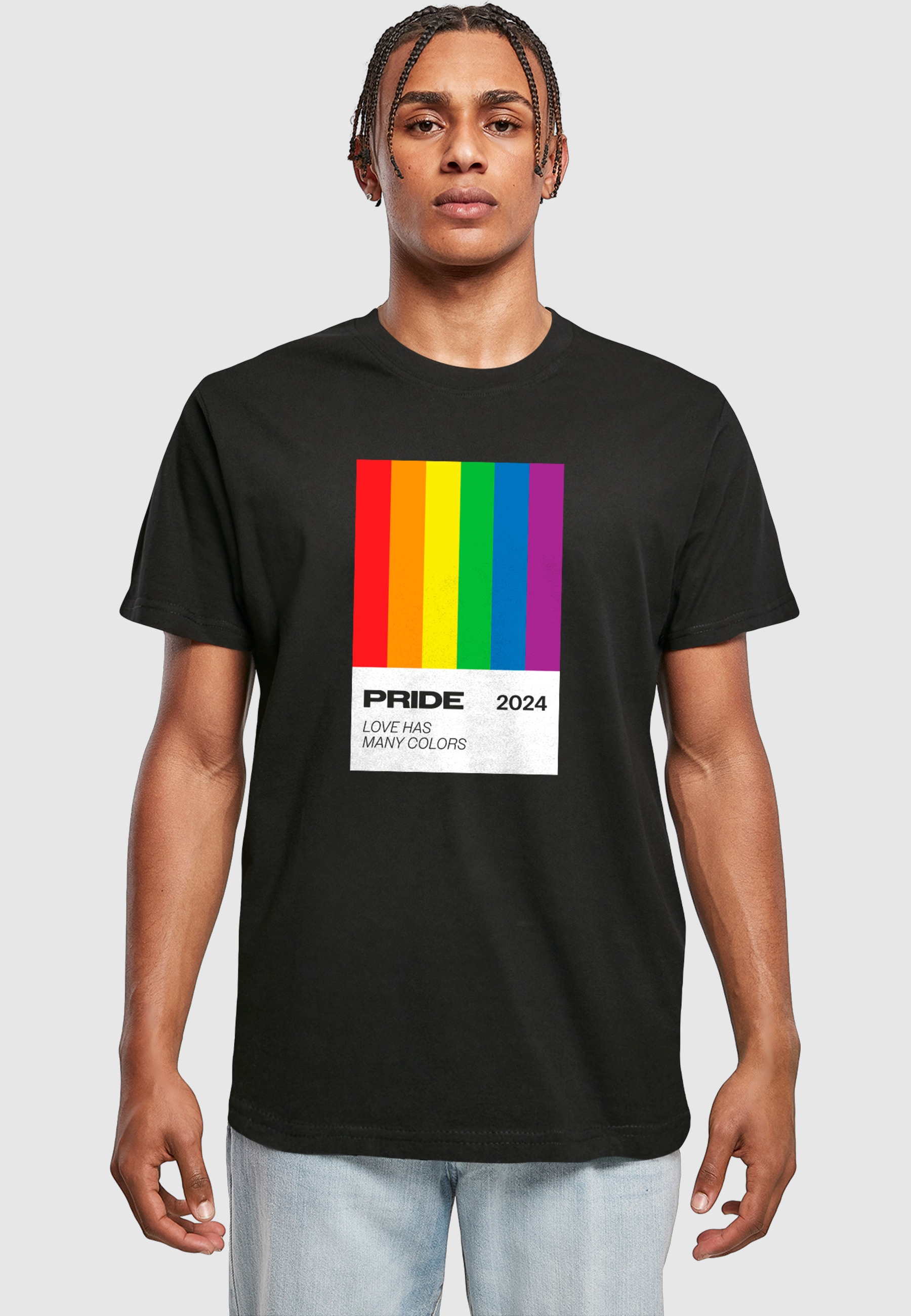 MisterTee T-Shirt »MisterTee Many Colors Pride Tee« 1 Stk.