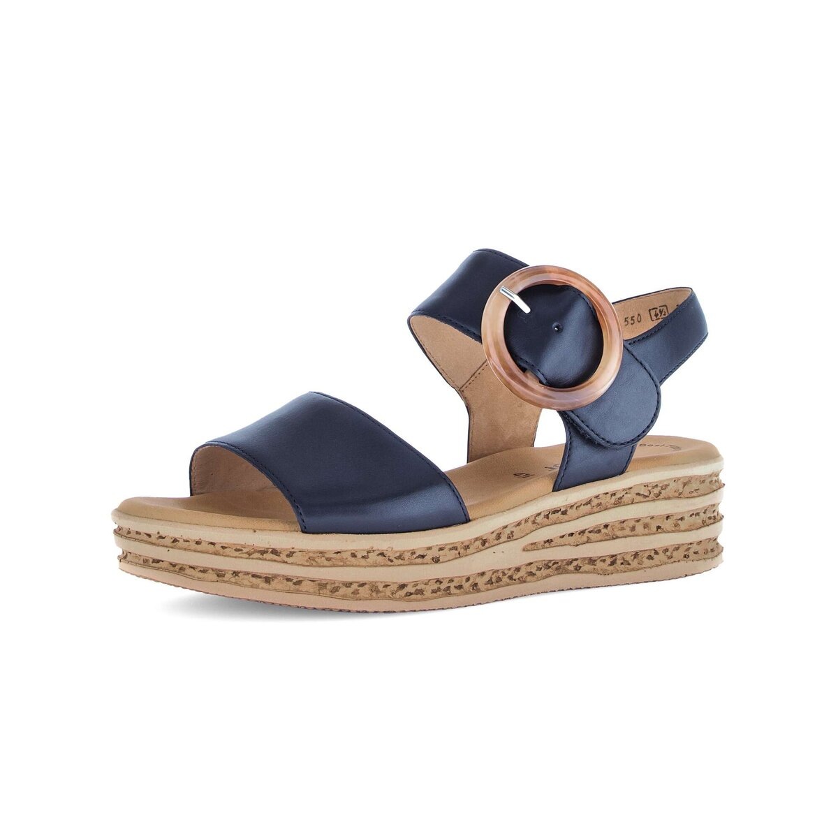 Gabor Plateausandaletten "Plateau Sandale Glattleder" günstig online kaufen