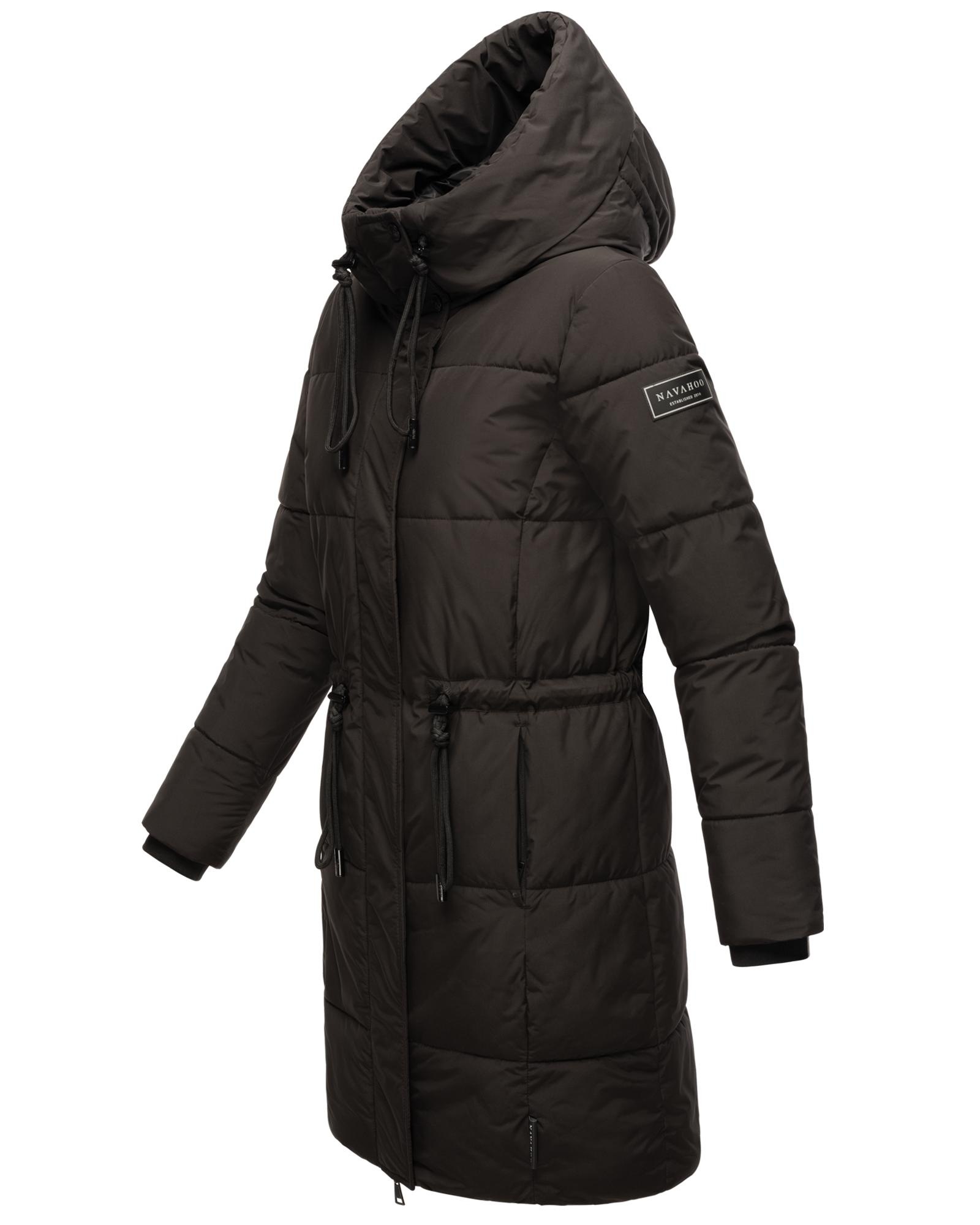 Navahoo Steppmantel »Zuckertatze XIV«, Stylischer Winterparka mit verstellbarer Kapuze