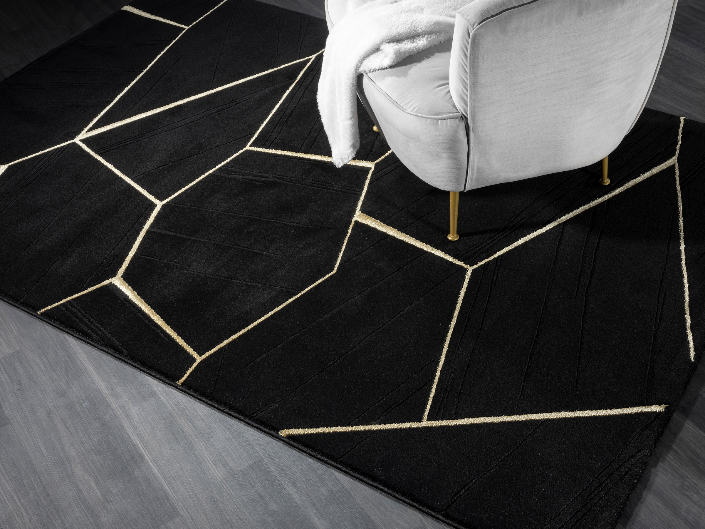Leonique Teppich »Biel«, rechteckig, 3D-Effekt, geometrisches & modernes  Design, Kurzflor, pflegeleicht auf Rechnung | BAUR