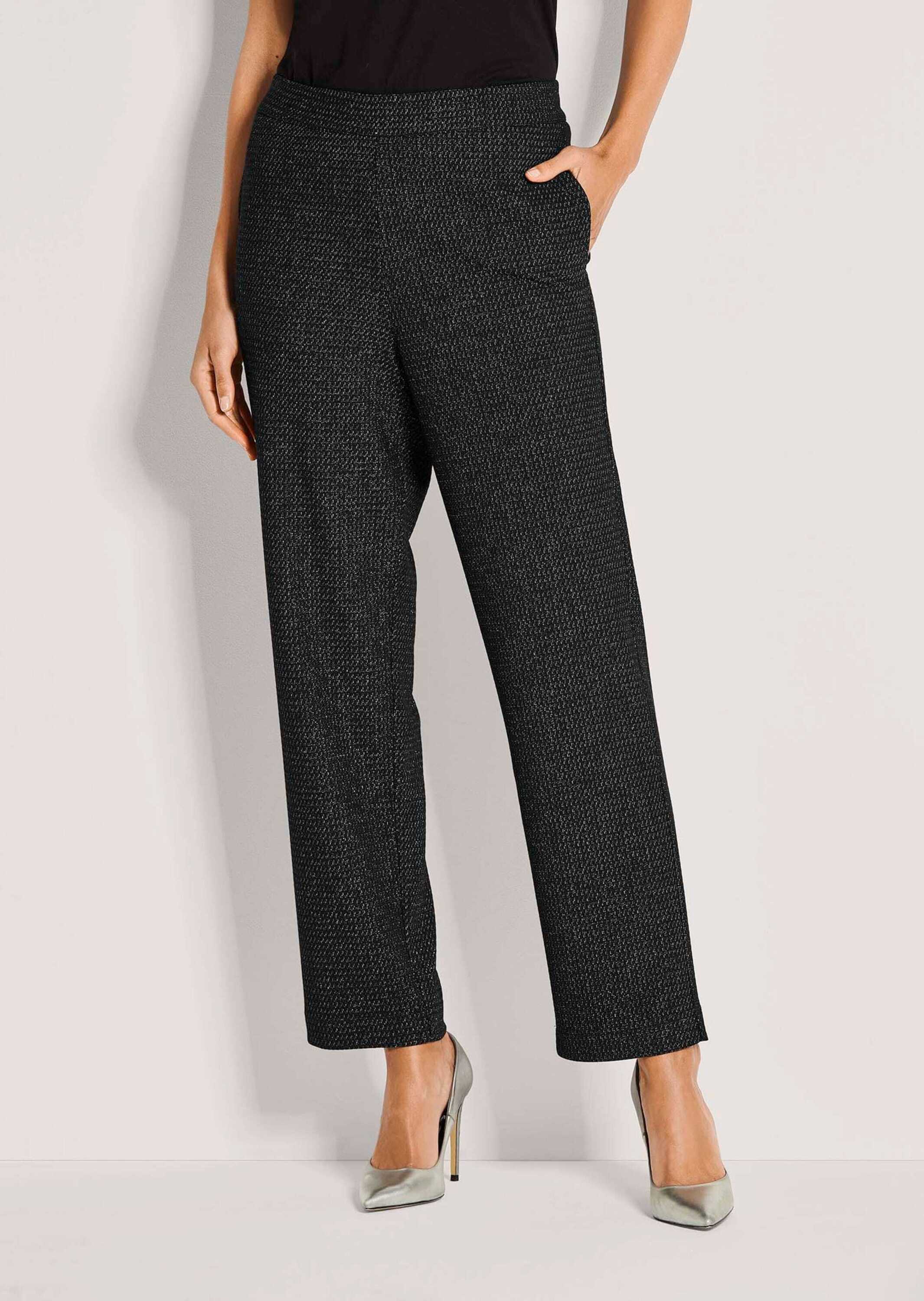 Thumbnail - MADELEINE Jerseyhose "Jerseyhose Stretch-Stoffhose mit Glanzakzenten"