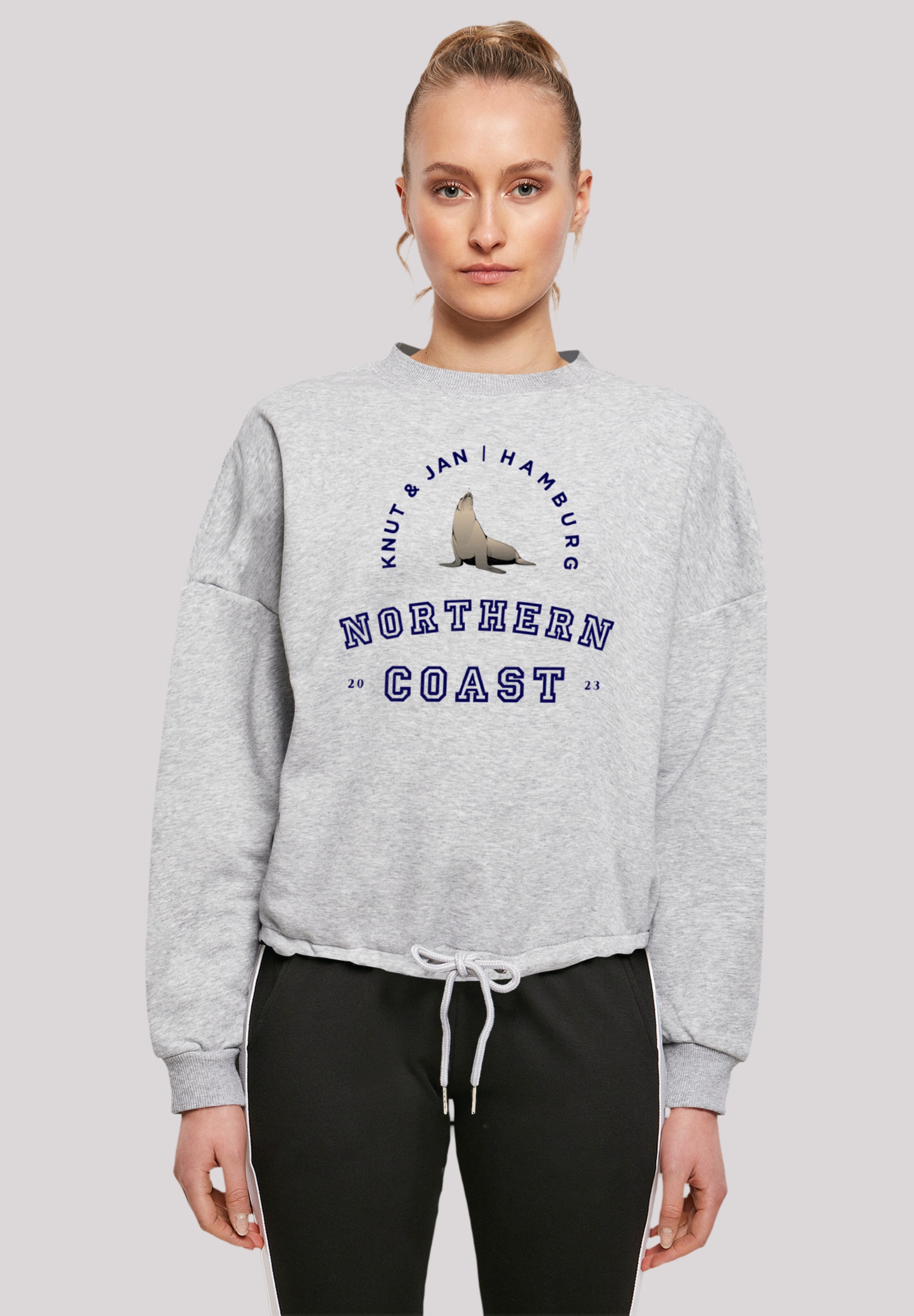 F4NT4STIC Sweatshirt "Robbe Knut & Jan Hamburg", Print