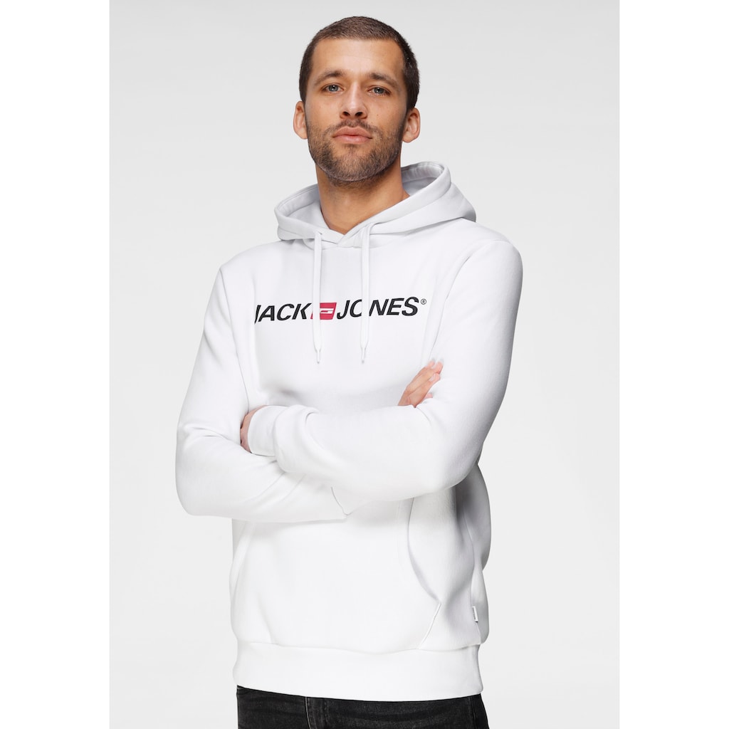 Jack & Jones Kapuzensweatshirt »Logo Hoodie Oldschool«