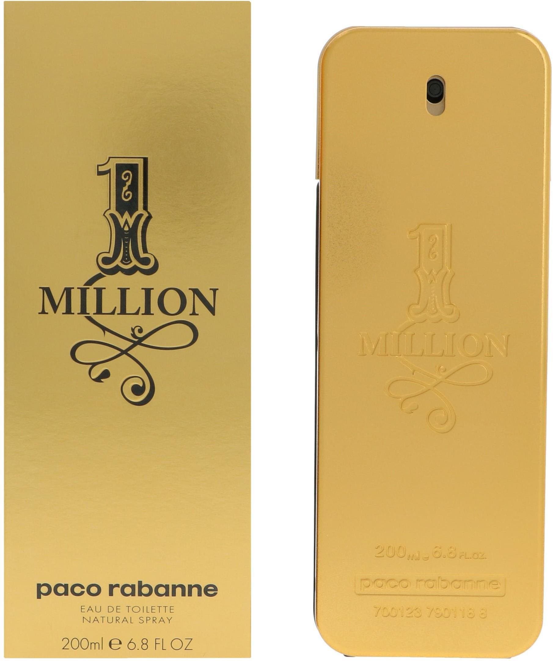 paco rabanne Eau de Toilette »One Million«, mit extraverganter Komposition