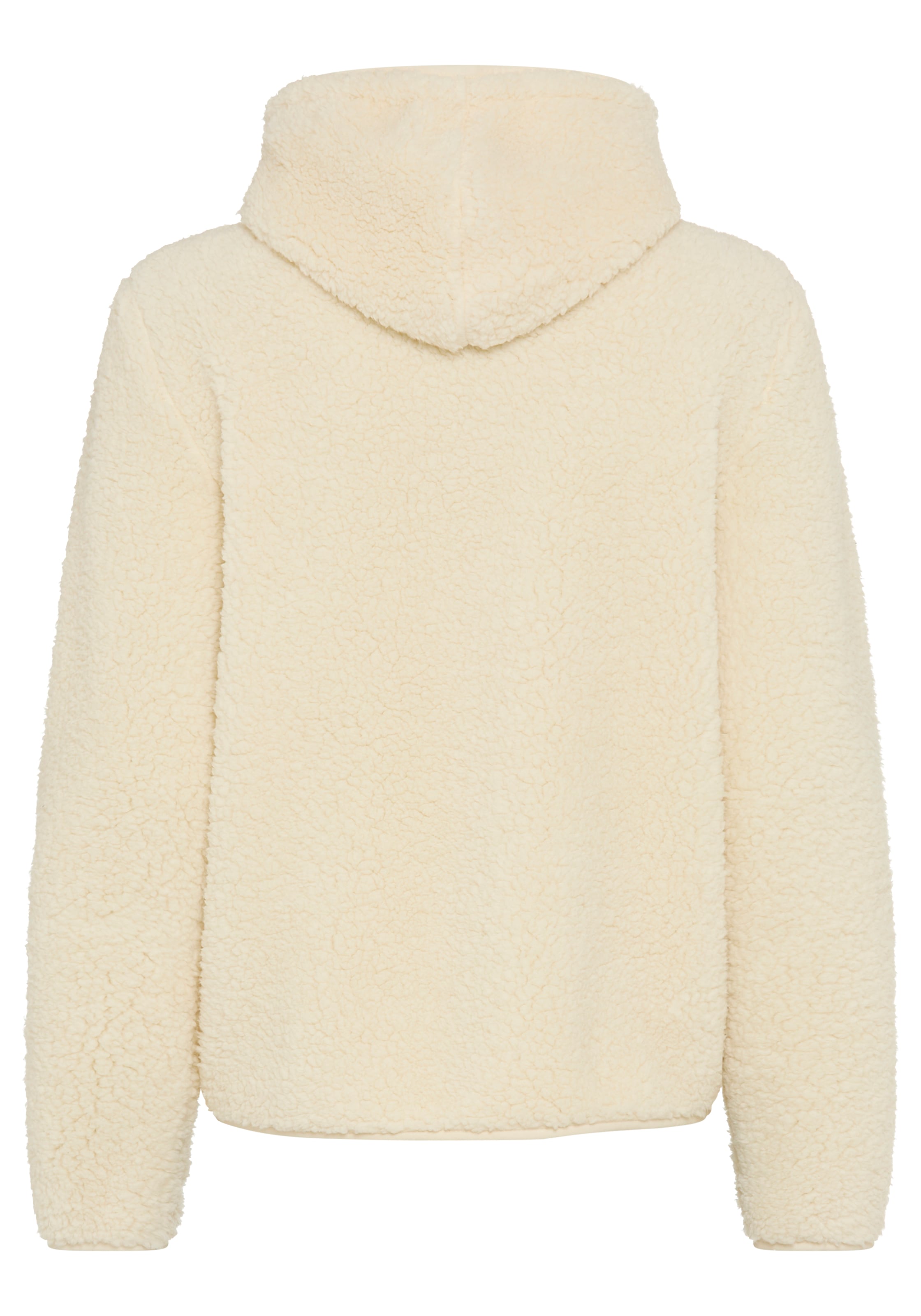 Laura Scott Fleecepullover, 1 aus kuscheligem Teddyfleece mit Kapuze und Reißverschluss

