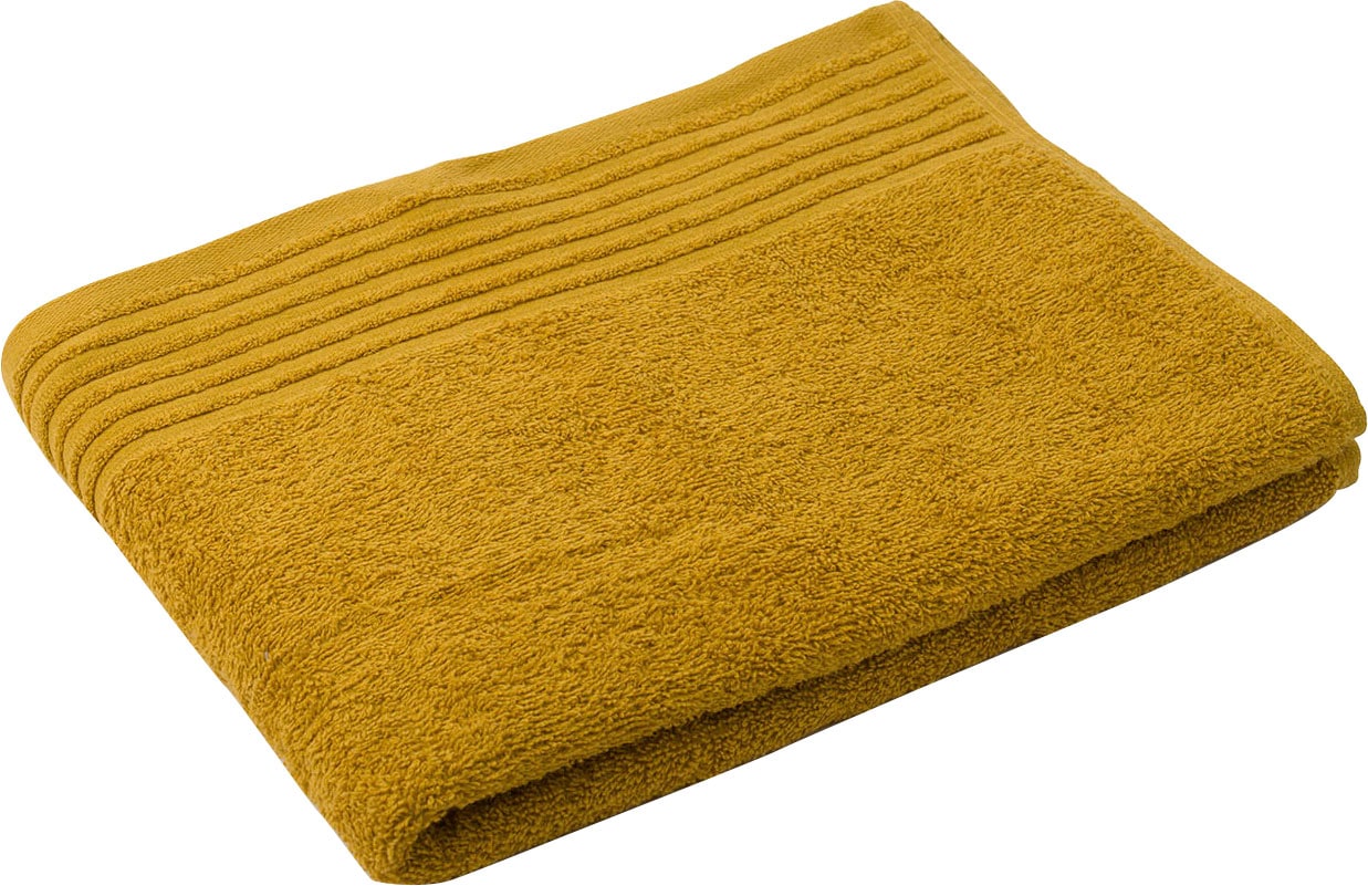 Gözze Duschtuch "Hanna" moderne Uni Farben, mit strukturierter Bordüre, rei günstig online kaufen
