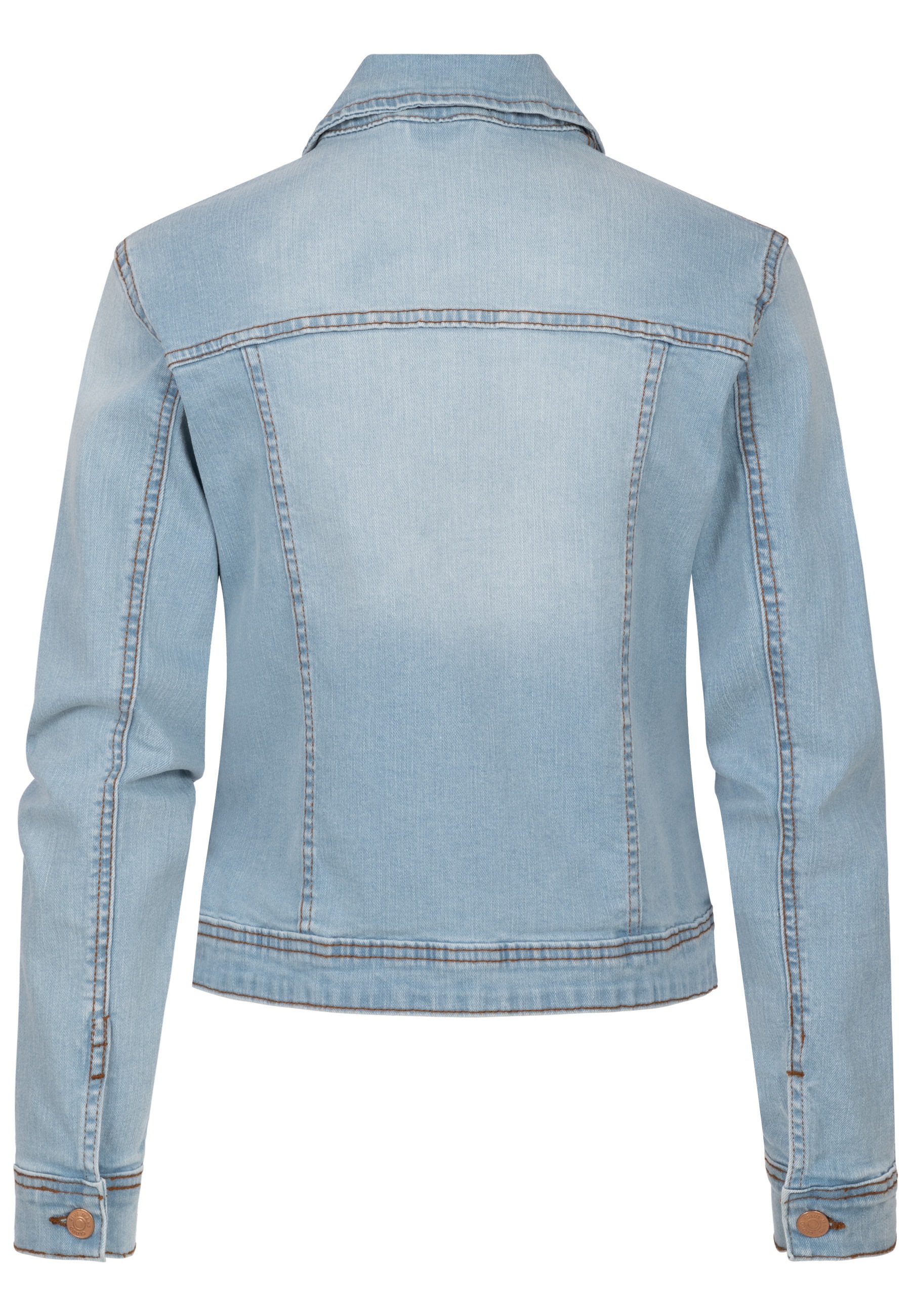 CLOUD 5IVE Jeansjacke "CLOUD 5IVE Damen Jeans Jacke" 1 Stk. tlg. ohne Kapuz günstig online kaufen
