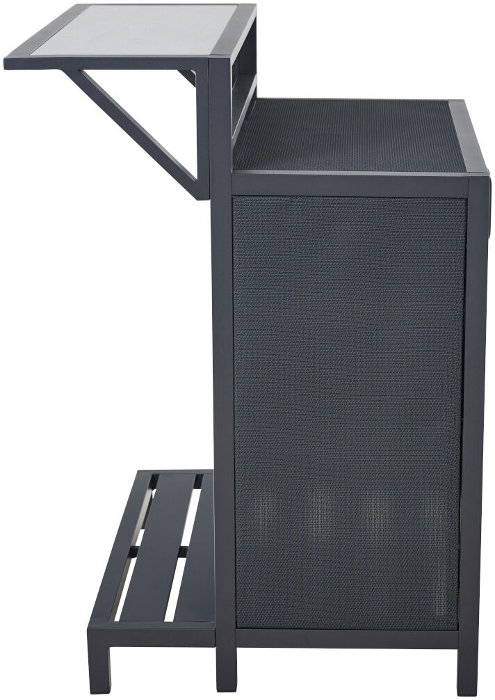 Siena Garden Gartentisch »PALMA Barelement« Aluminiumrahmen, Ranotex® Bezug dunkelgrau