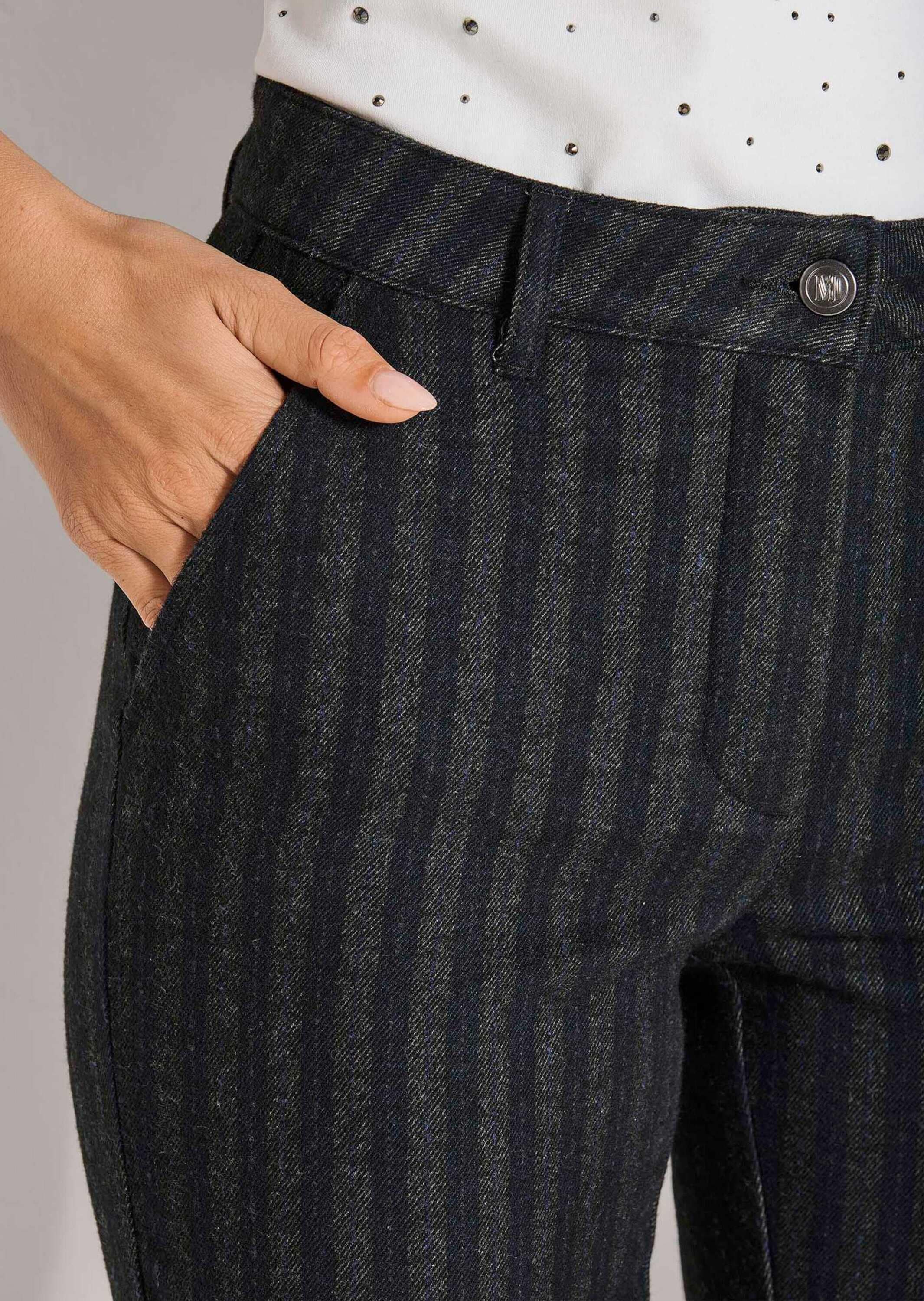 MADELEINE Stoffhose »Hose Flanellhose mit schmaler Beinform«