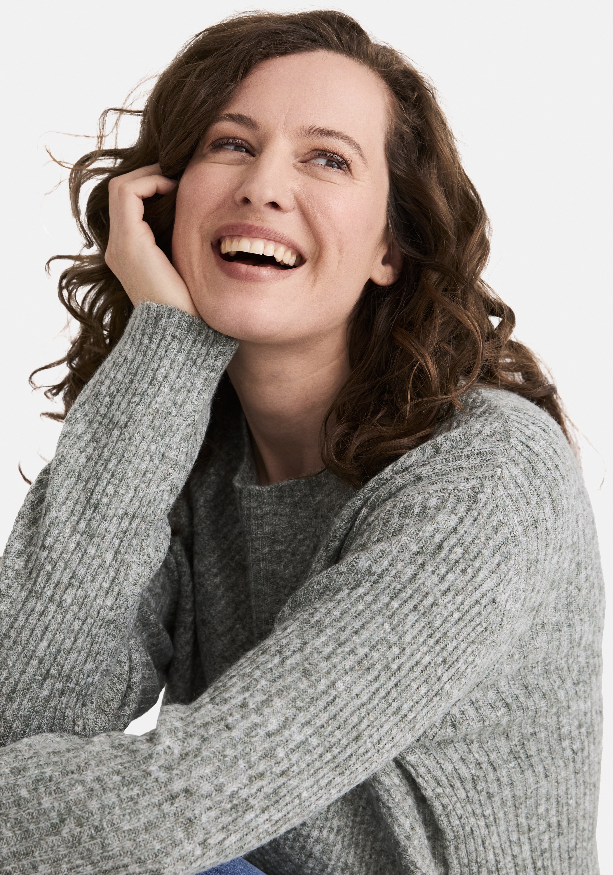 Thumbnail - STOOKER WOMEN Strickpullover "CARO Strickpullover" Strick-Pullover Rundhals für Damen