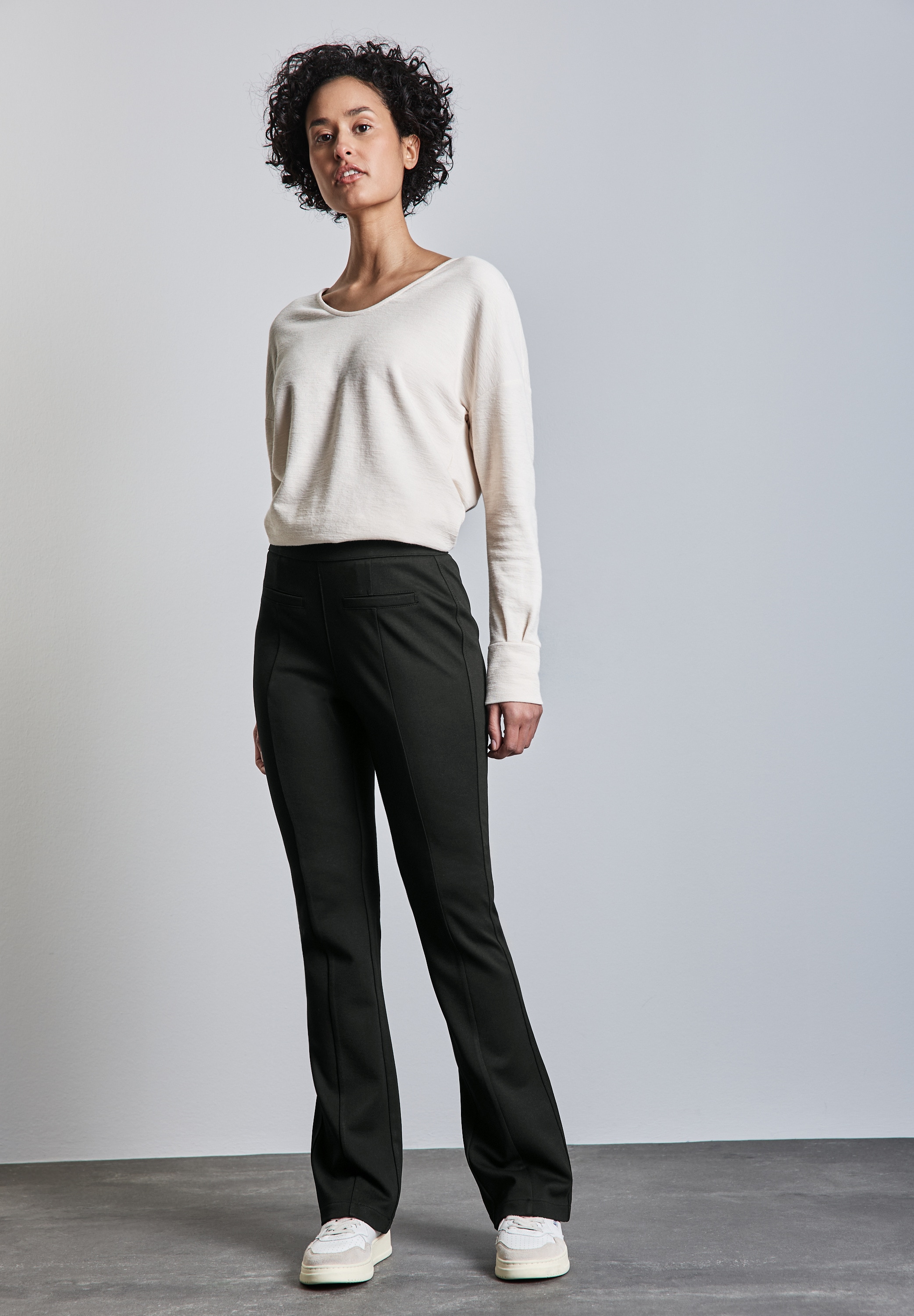 STREET ONE Bootcuthose, High Waist