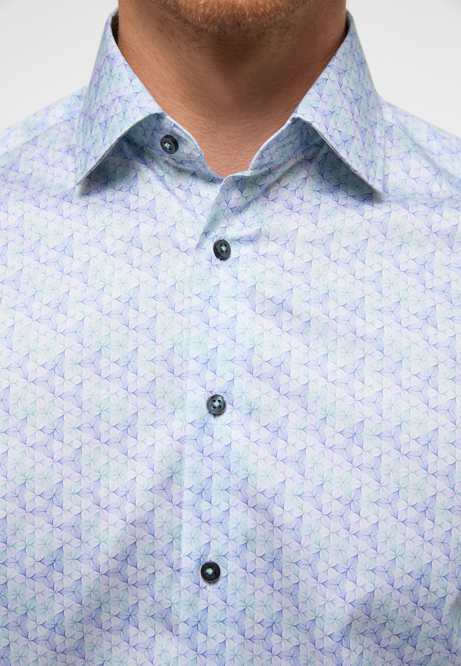 Eterna Langarmhemd »COMFORT FIT« NON IRON (bügelfrei)