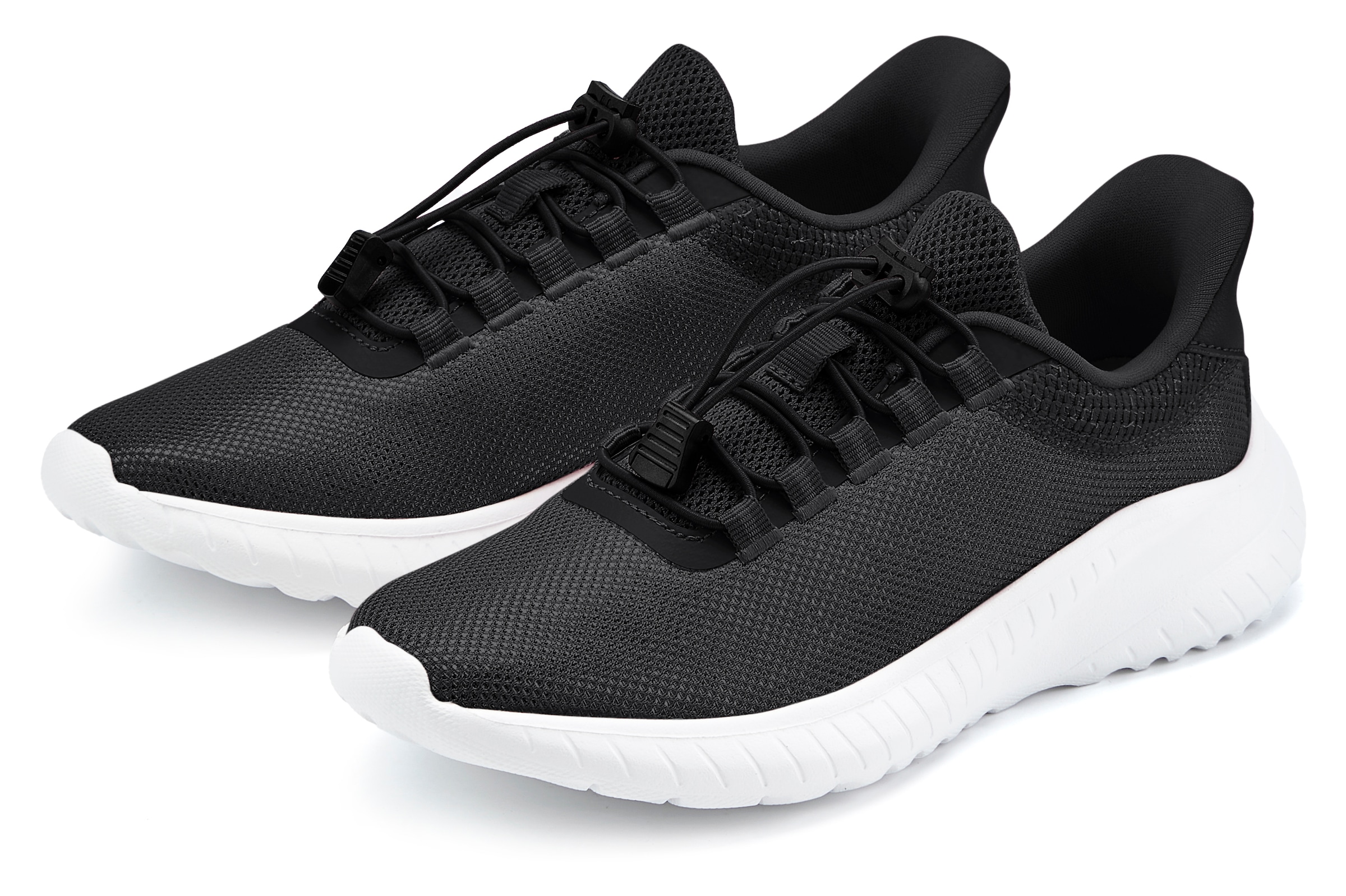 LASCANA Sneaker mit leichtem Metallic-Effekt