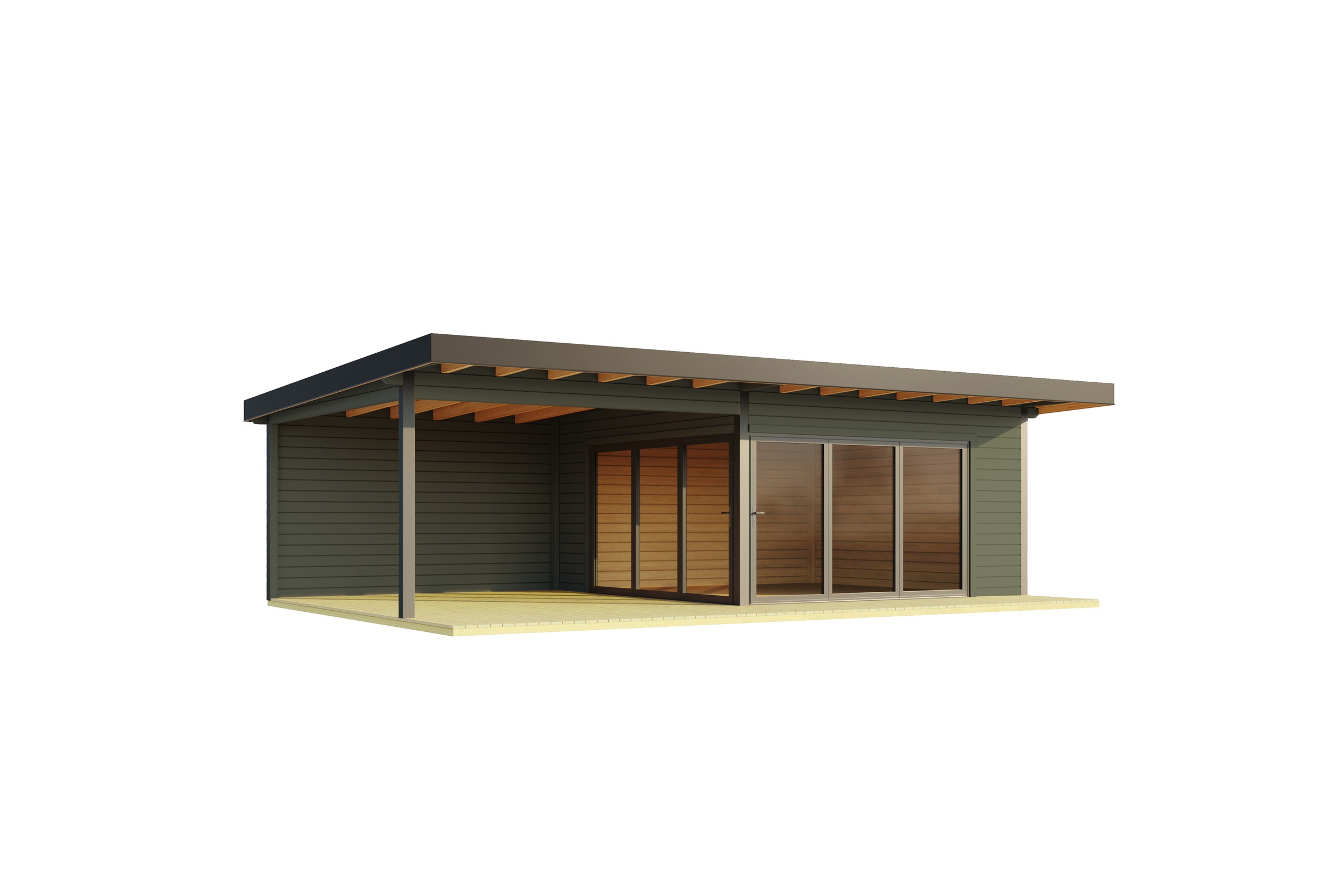 Nordic Holz Gartenhaus "DOMEO 10" günstig online kaufen