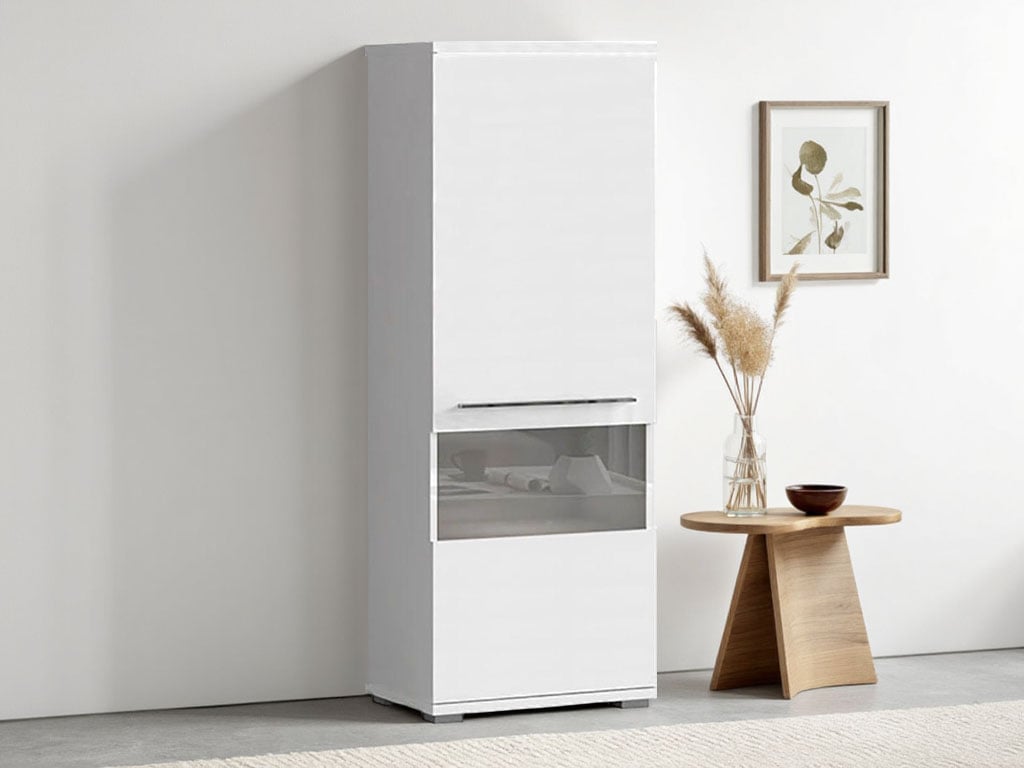 OTTO home Vitrine "Piano" (H/B/T): 161,4/60/40,2cm, UV lackiert, Soft-Close günstig online kaufen