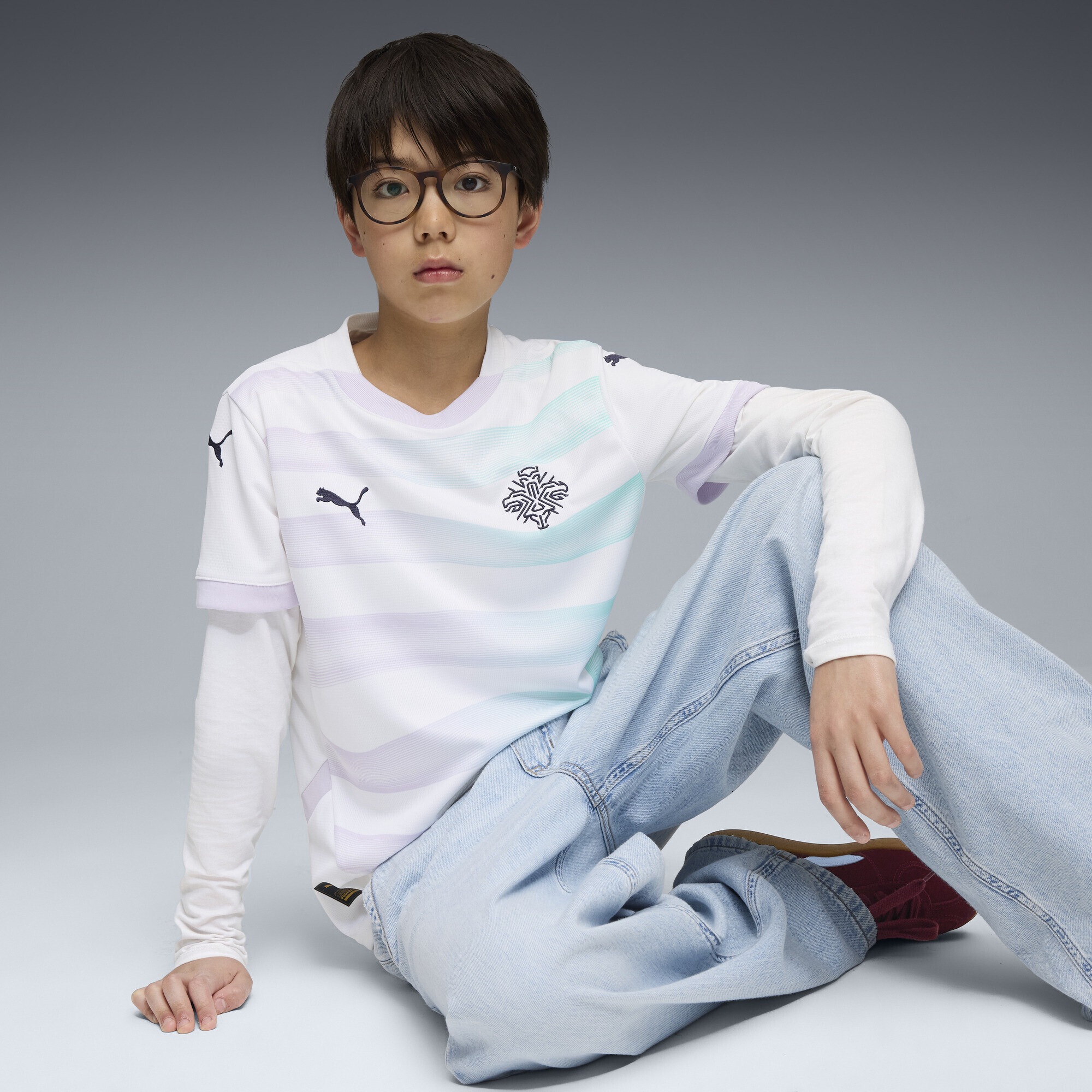PUMA Trainingsshirt »Island Team 2025 Auswärtstrikot Jugendliche«